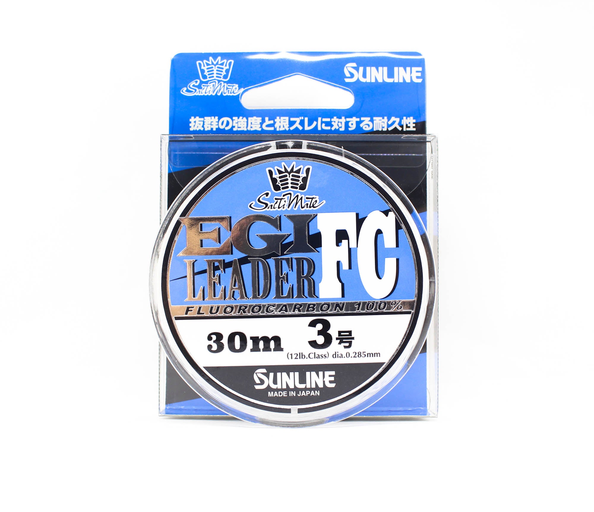 Sunline Fluorocarbon Leader Egi Saltimate 30m #3 12lb (1201)