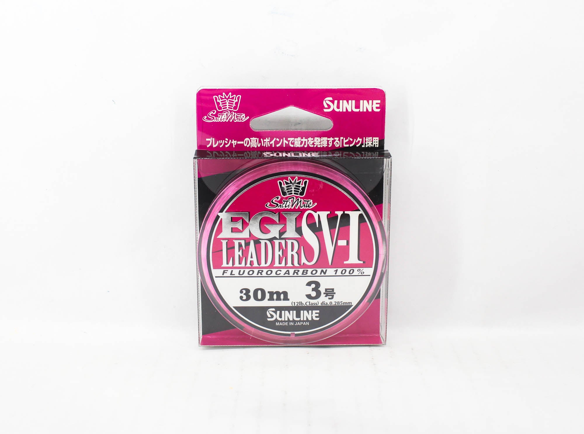 Sunline Fluorocarbon Leader Egi SV-1 30m Size 3 12lb (1256)