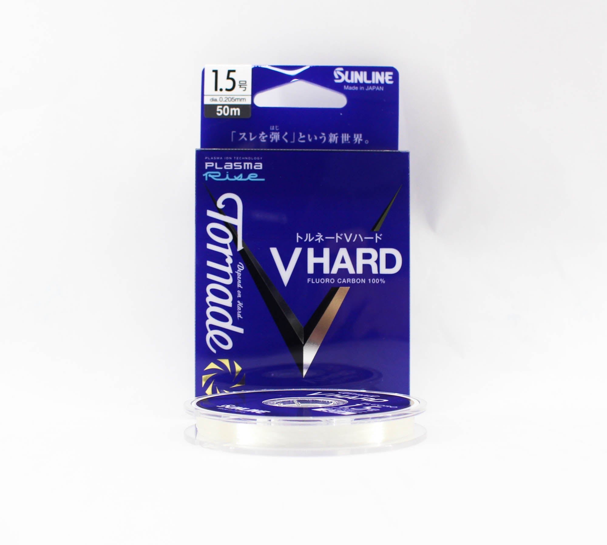 Sunline Fluorocarbon Leader Tornado V Hard Version 2 50m #1.5 6lb (2956)