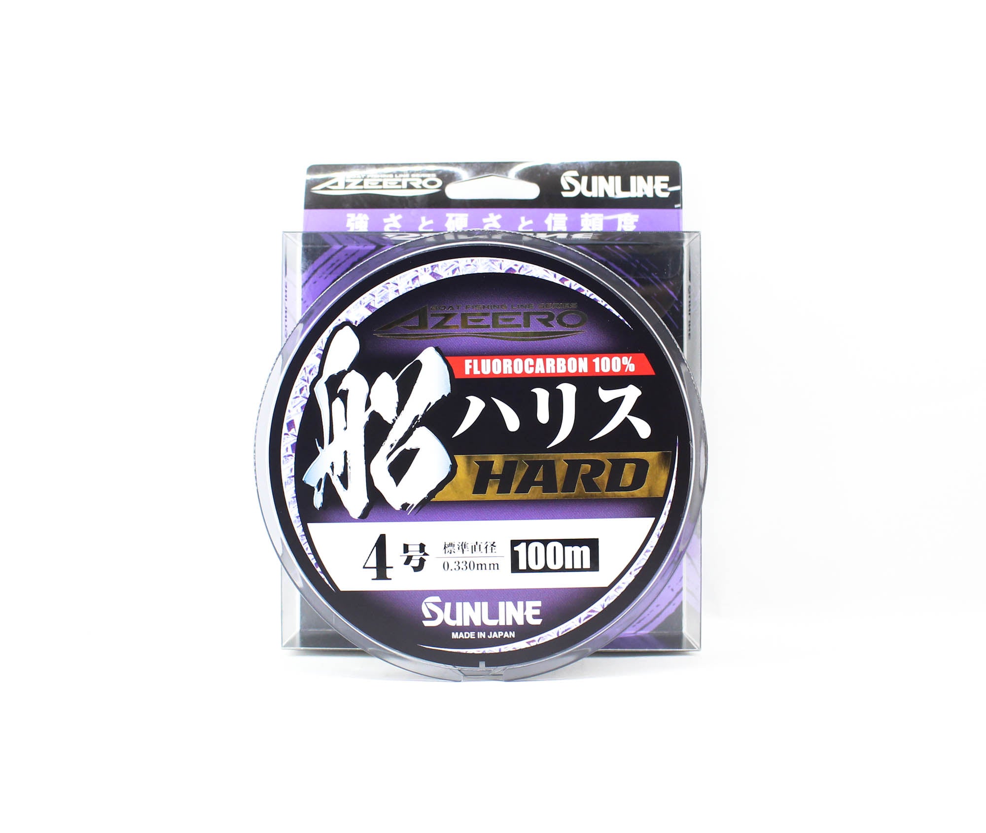 Sunline Fluorocarbon Line Azeero Boat Harris Hard 100m 16lb #4,0.33mm 4103
