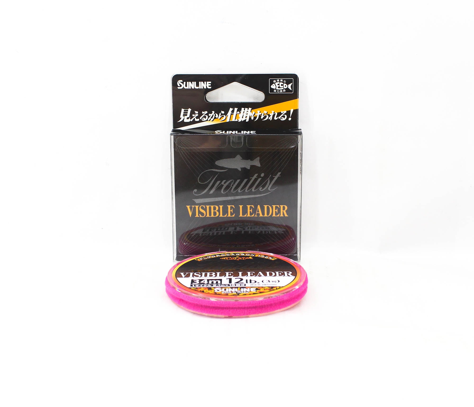 Sunline Fluorocarbon Leader Troutist Visible Leader HG 34m 12Lb (5278)