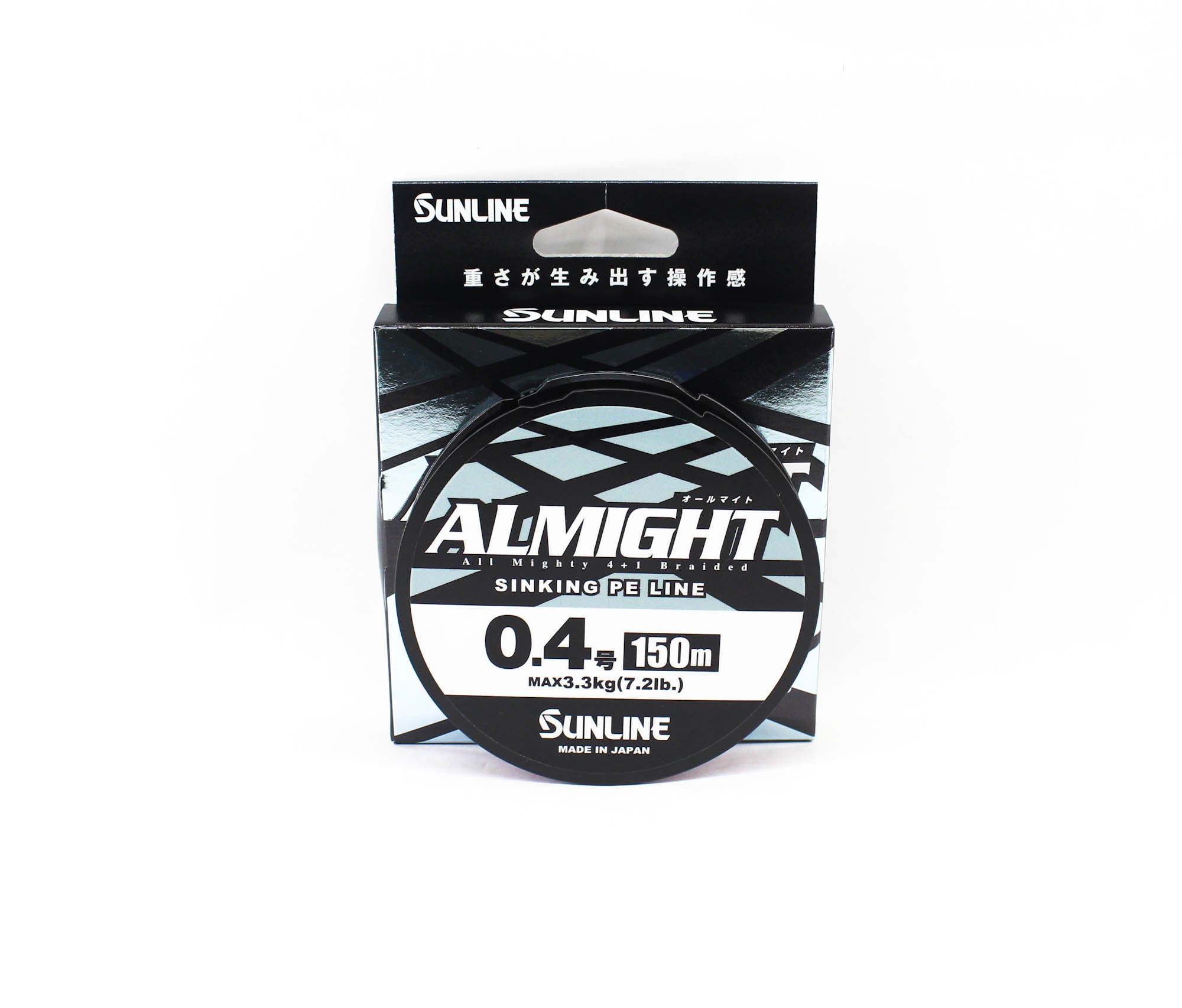 Sunline P.E Line X4 Almight Sinking P.E 150m P.E 0.4 7.2lb Pink (5681)