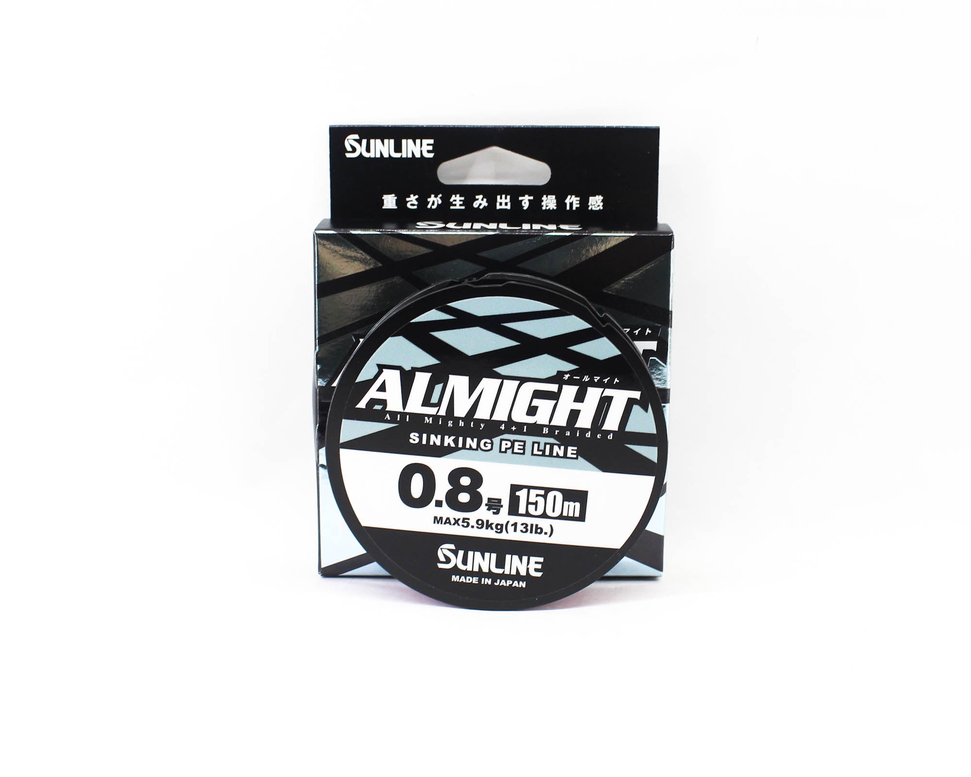 Sunline P.E Line X4 Almight Sinking P.E 150m P.E 0.8 13lb Pink (5704)
