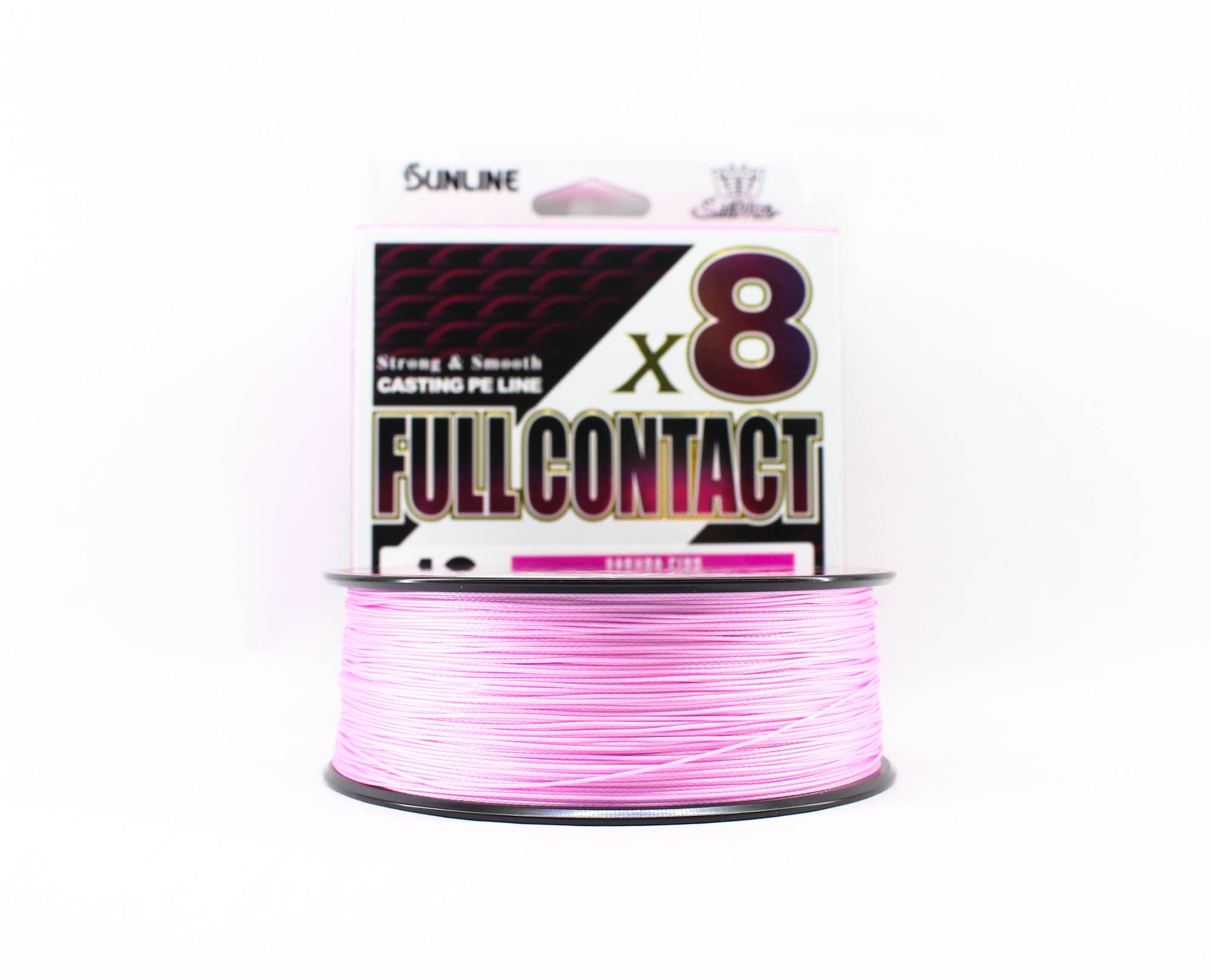 Sunline P.E Line X8 Full Contact Casting 400m P.E 10 125lb Pink (5872)