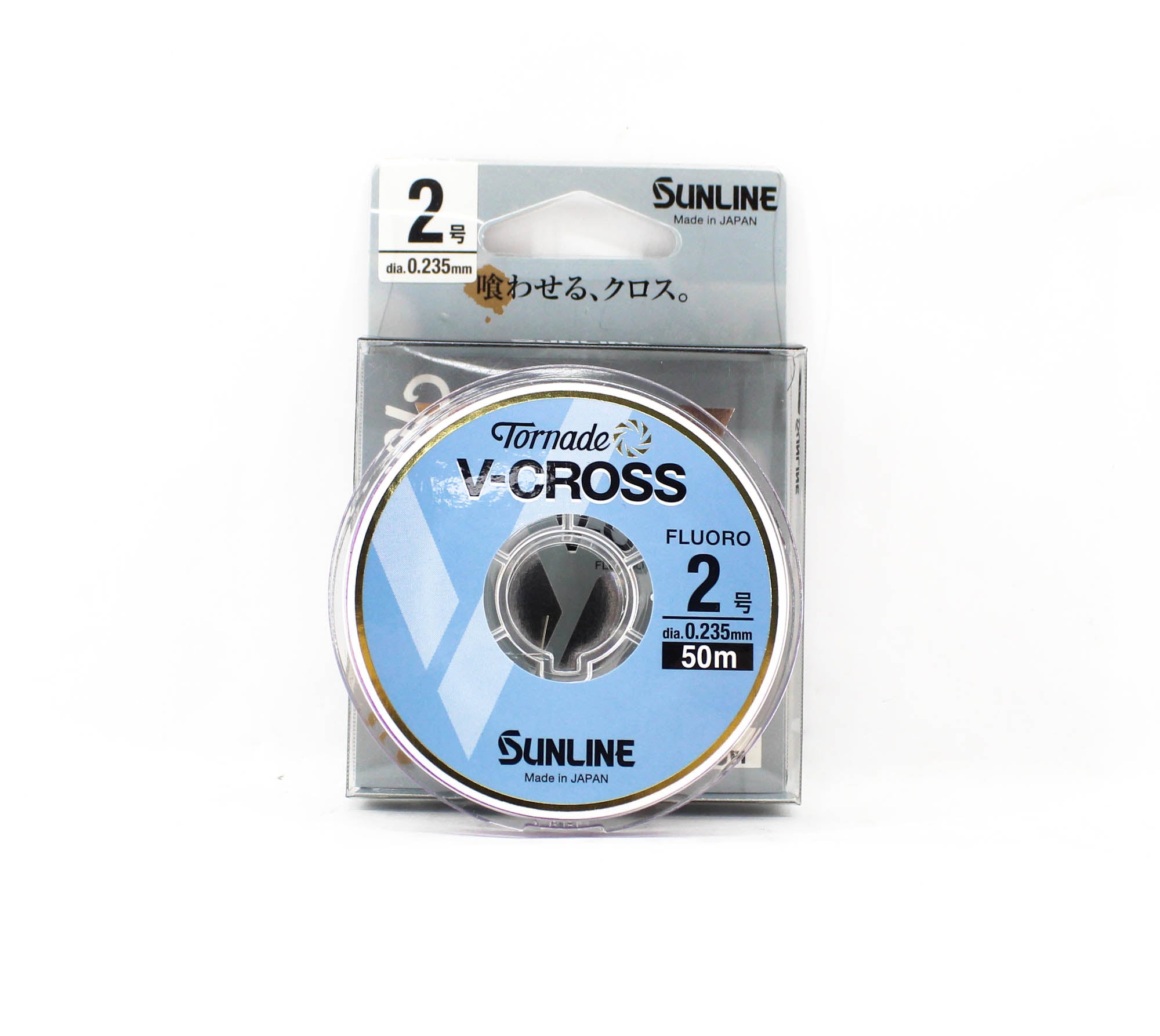 Sunline Fluorocarbon Leader Tornado V Cross 50m #2 8lb (6077)