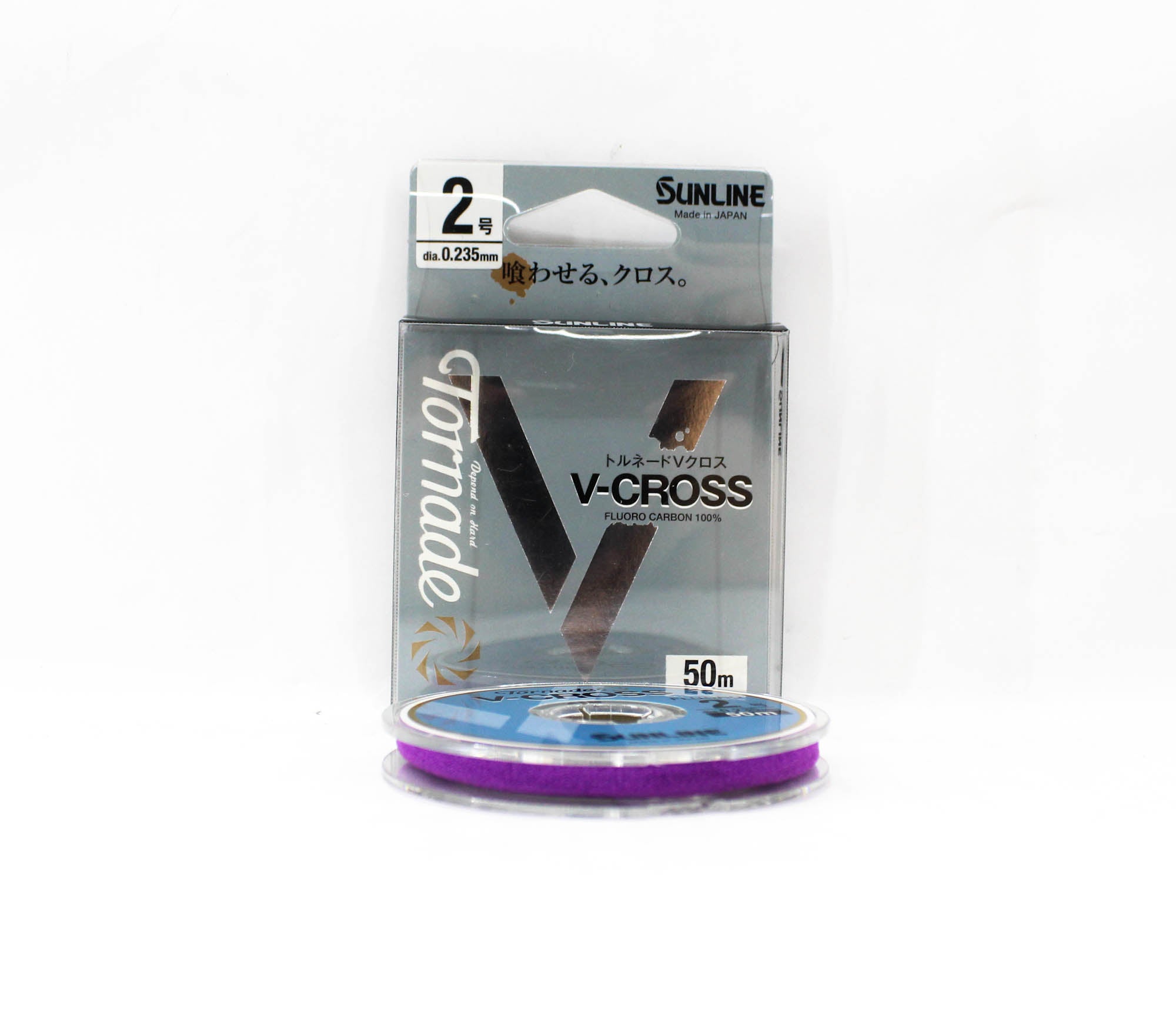 Sunline Fluorocarbon Leader Tornado V Cross 50m #2 8lb (6077)