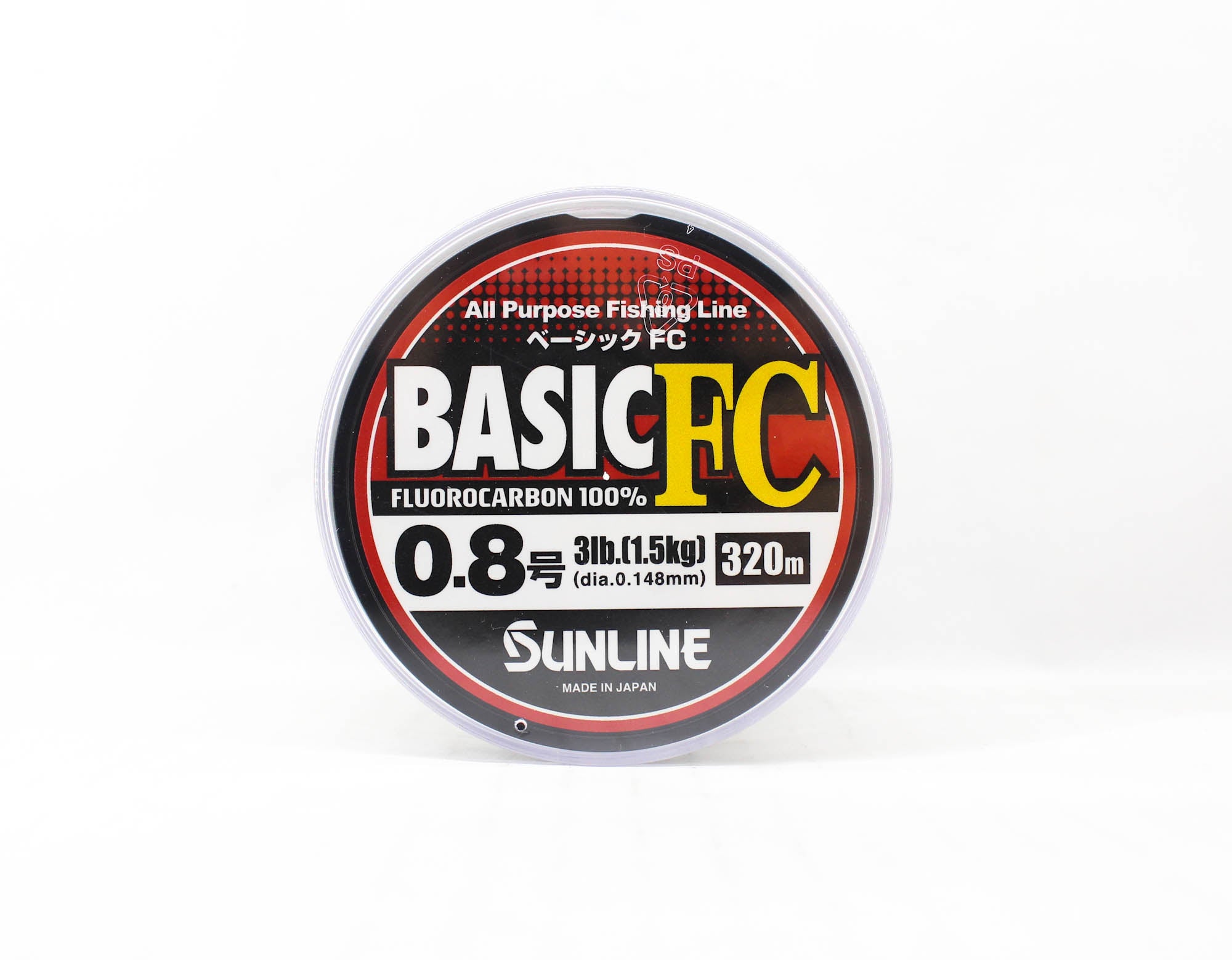 Sunline Fluorocarbon Line Basic FC 320m Size 0.8 3lb (6183)