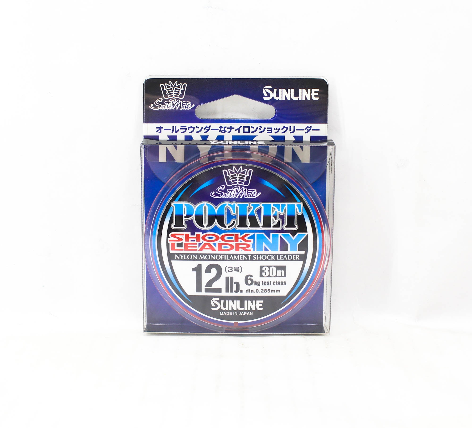 Sunline Nylon Leader Pocket NY Shock Leader 30m #3 12lb 0.285mm (6299)