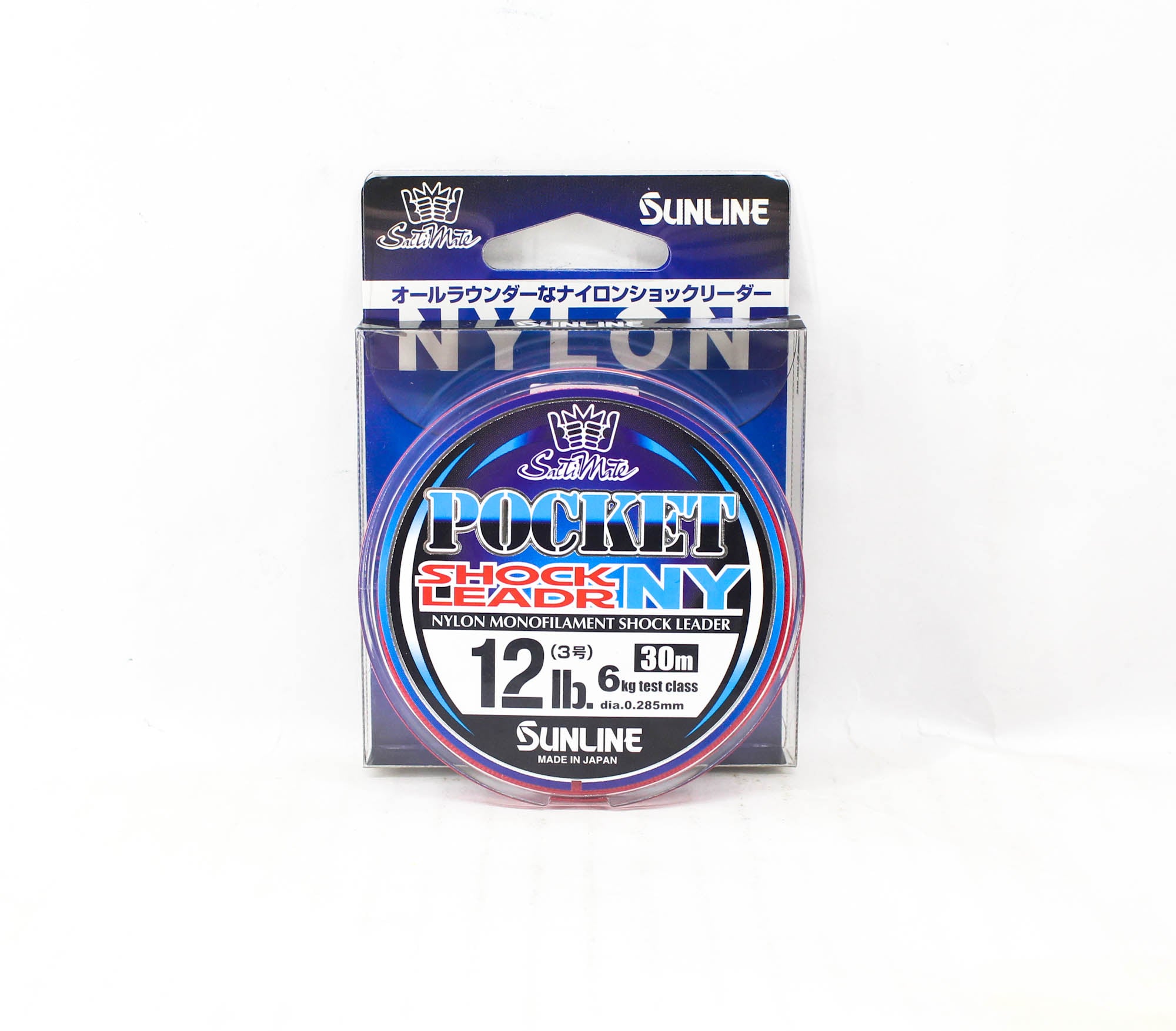 Sunline Nylon Leader Pocket NY Shock Leader 30m #3 12lb 0.285mm (6299)