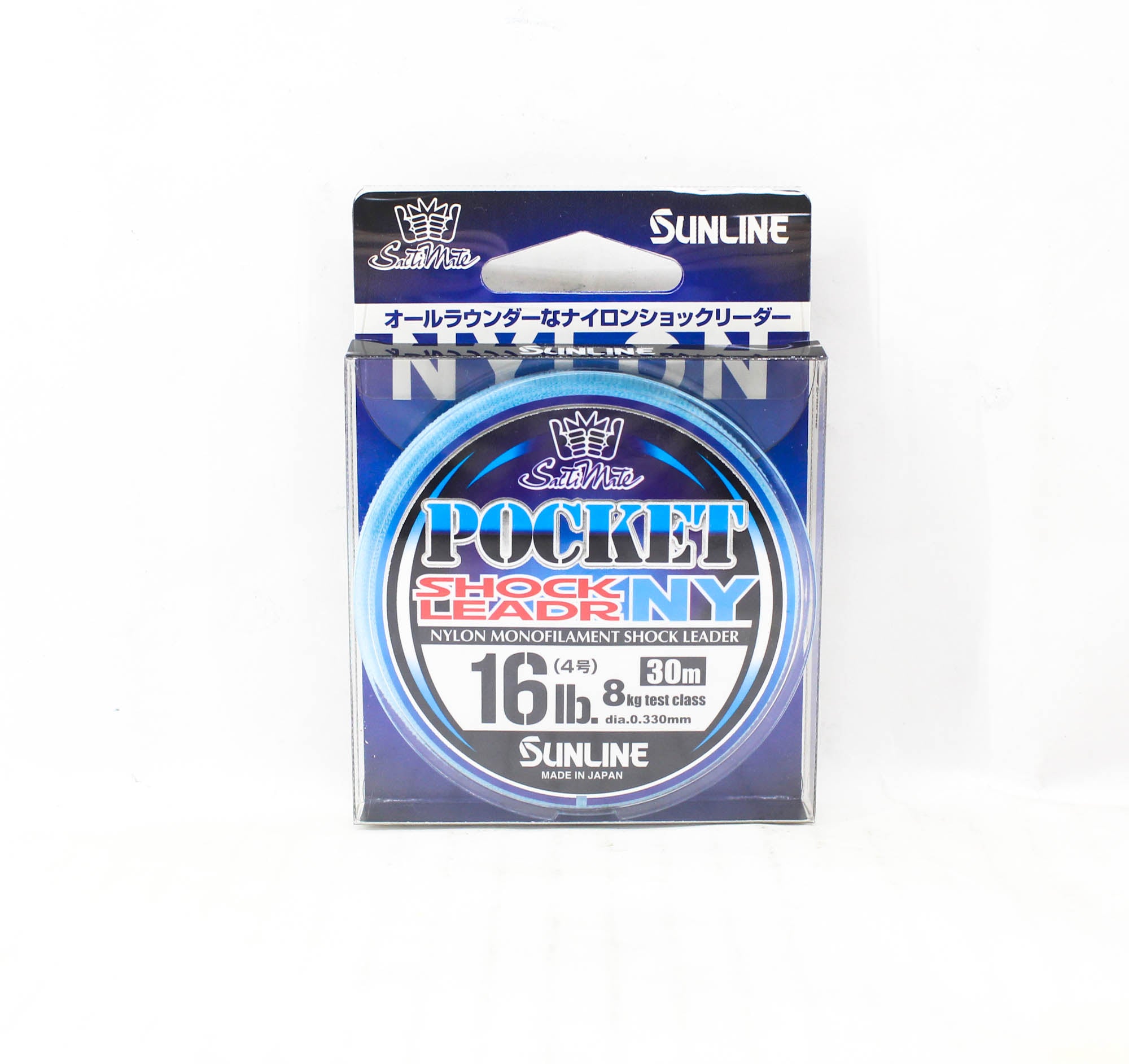 Sunline Nylon Leader Pocket NY Shock Leader 30m #4 16lb 0.330mm (6305)