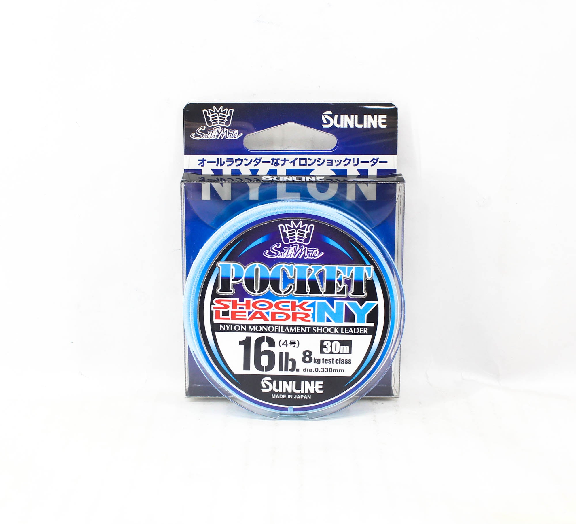 Sunline Nylon Leader Pocket NY Shock Leader 30m #4 16lb 0.330mm (6305)