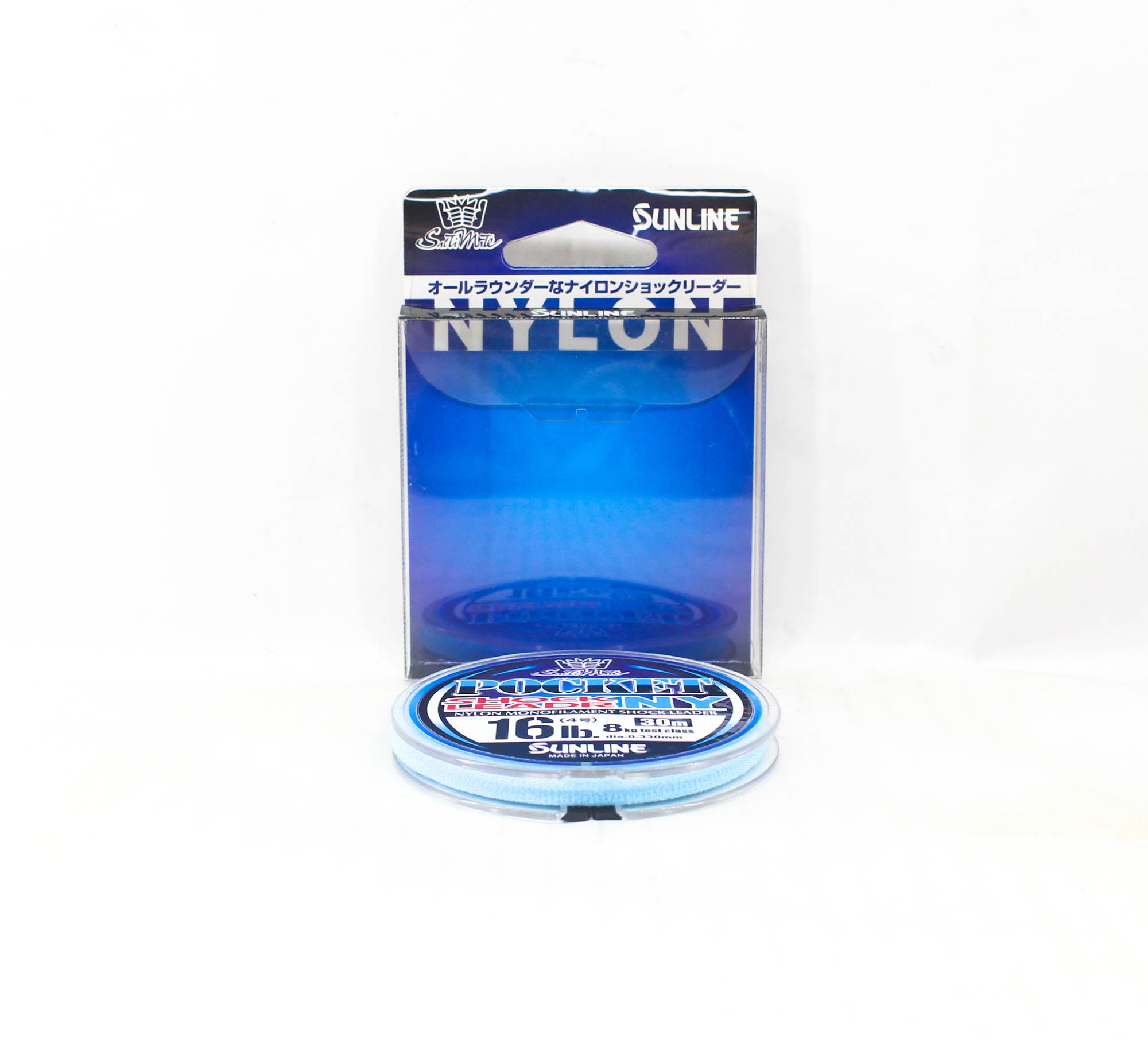 Sunline Nylon Leader Pocket NY Shock Leader 30m #4 16lb 0.330mm (6305)