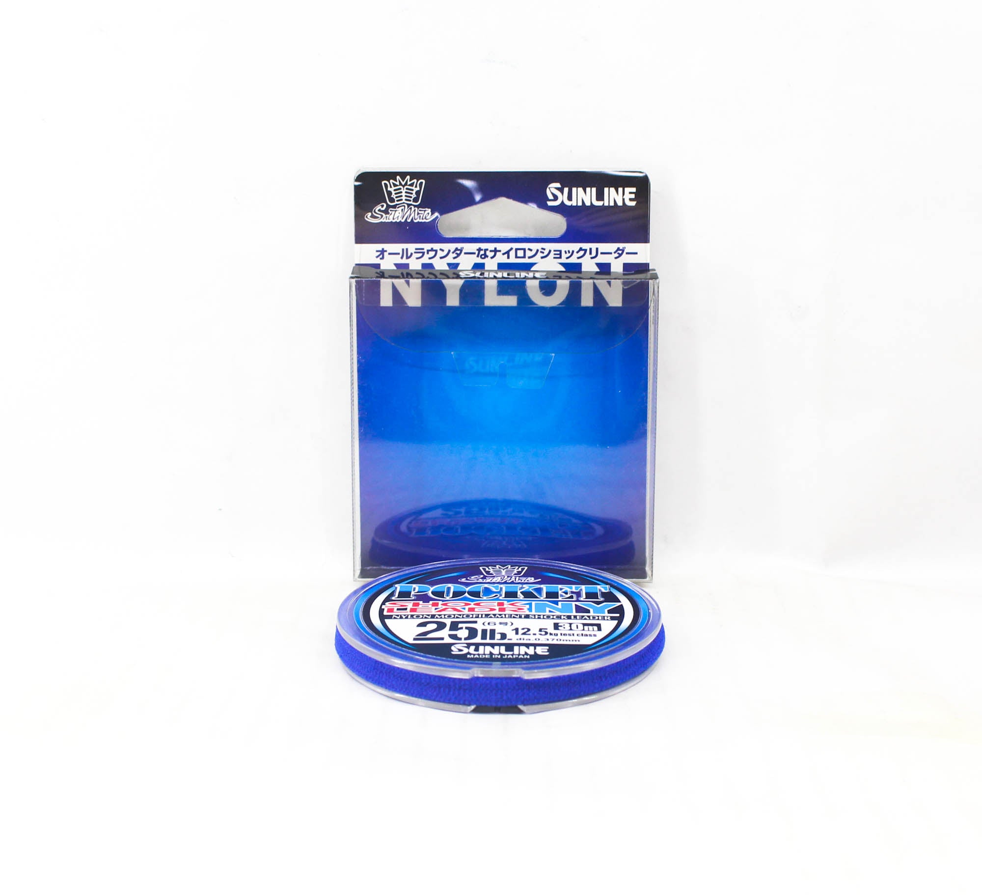 Sunline Nylon Leader Pocket NY Shock Leader 30m #6 25lb 0.370mm (6329)