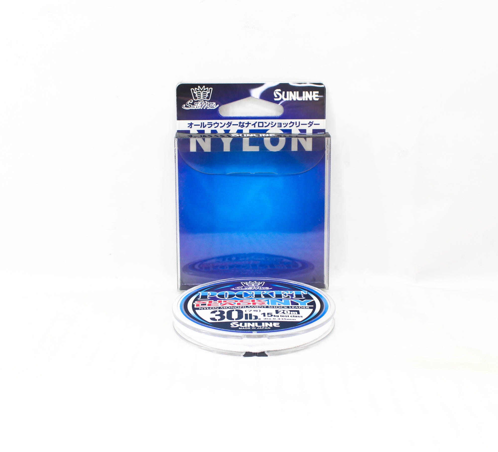 Sunline Nylon Leader Pocket NY Shock Leader 20m #7 30lb 0.435mm (6336)