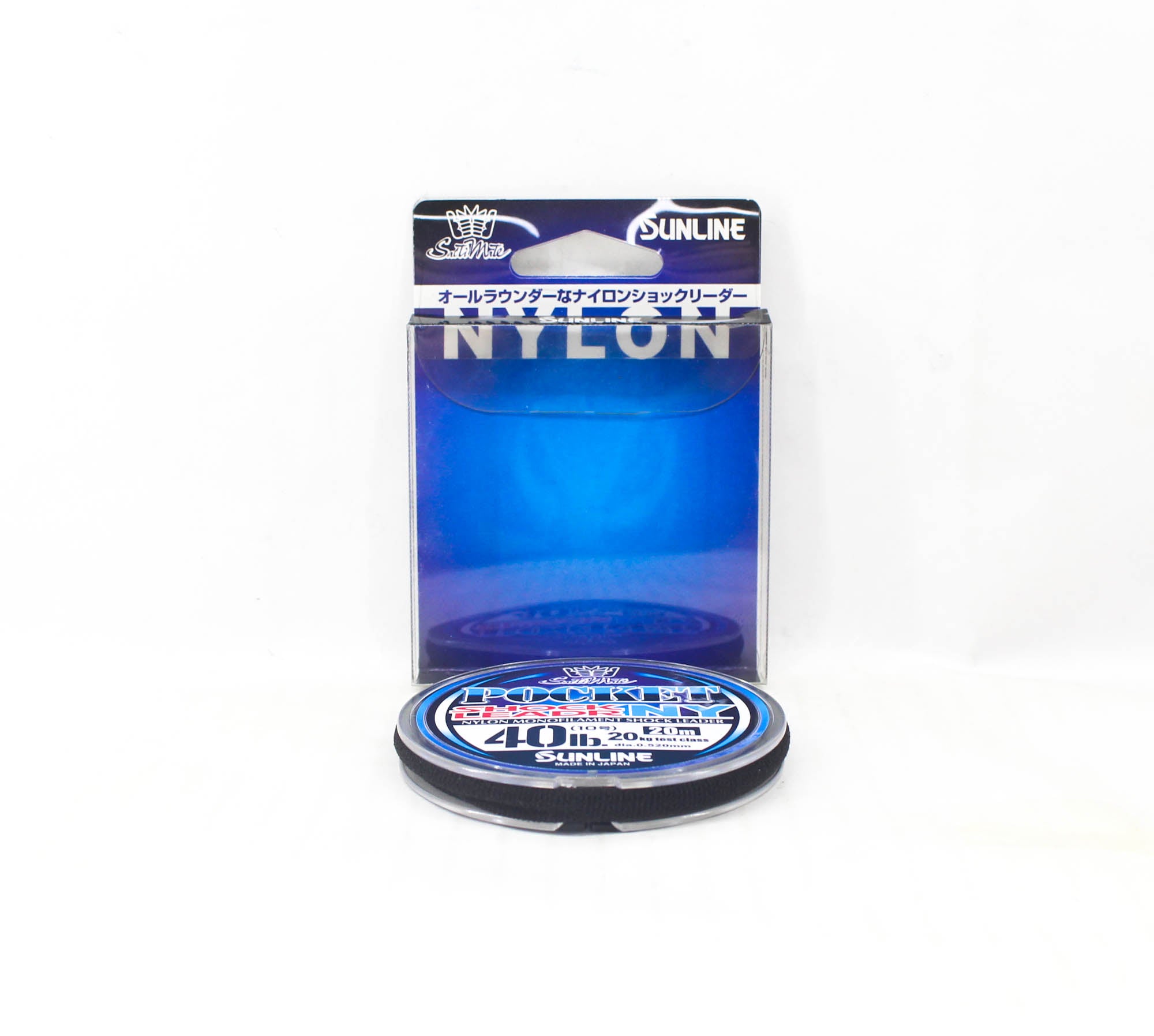 Sunline Nylon Leader Pocket NY Shock Leader 20m #10 40lb 0.520mm (6350)