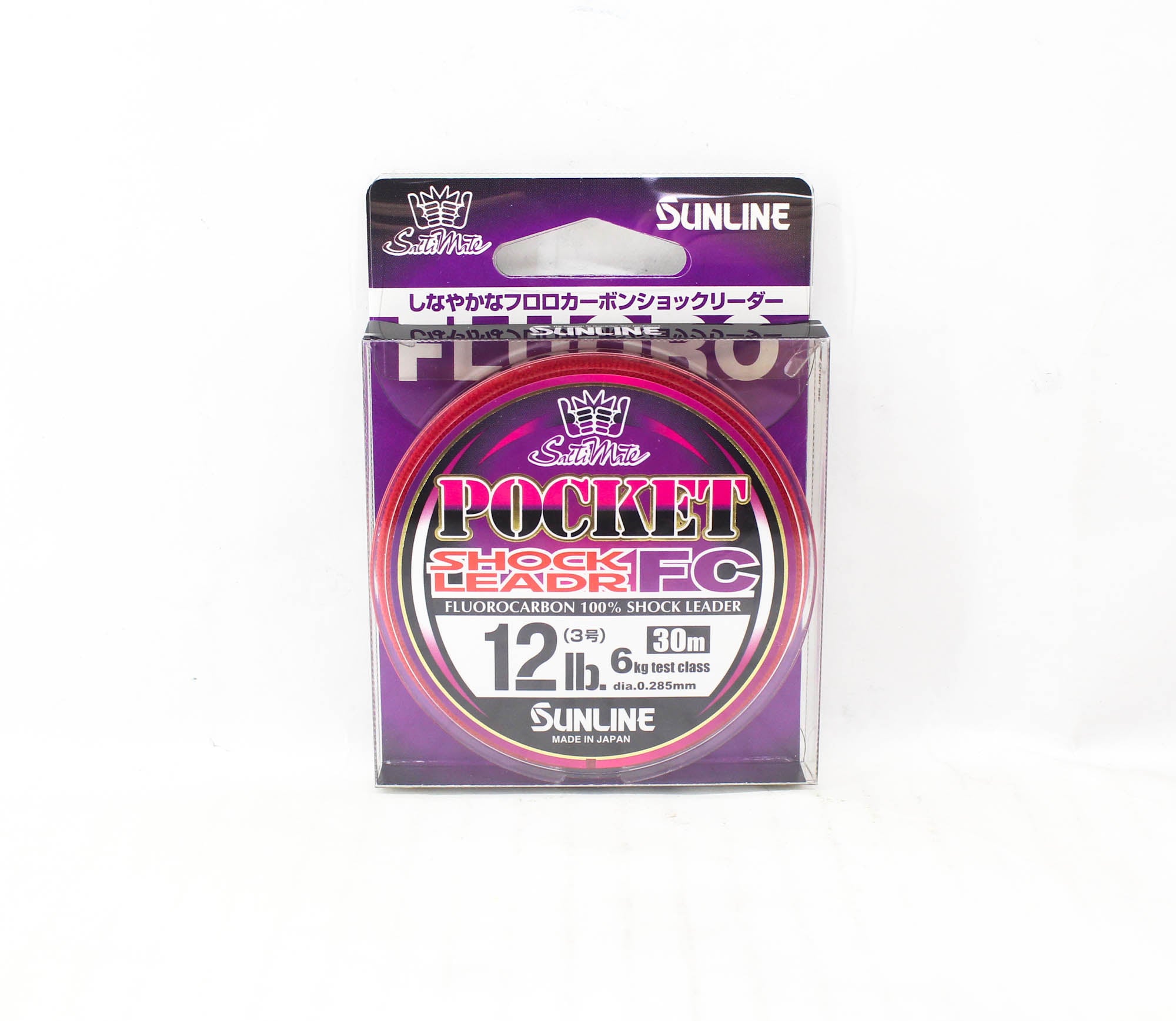 Sunline Fluorocarbon Leader Pocket FC Shock 30m #3 12lb 0.285mm (6534)