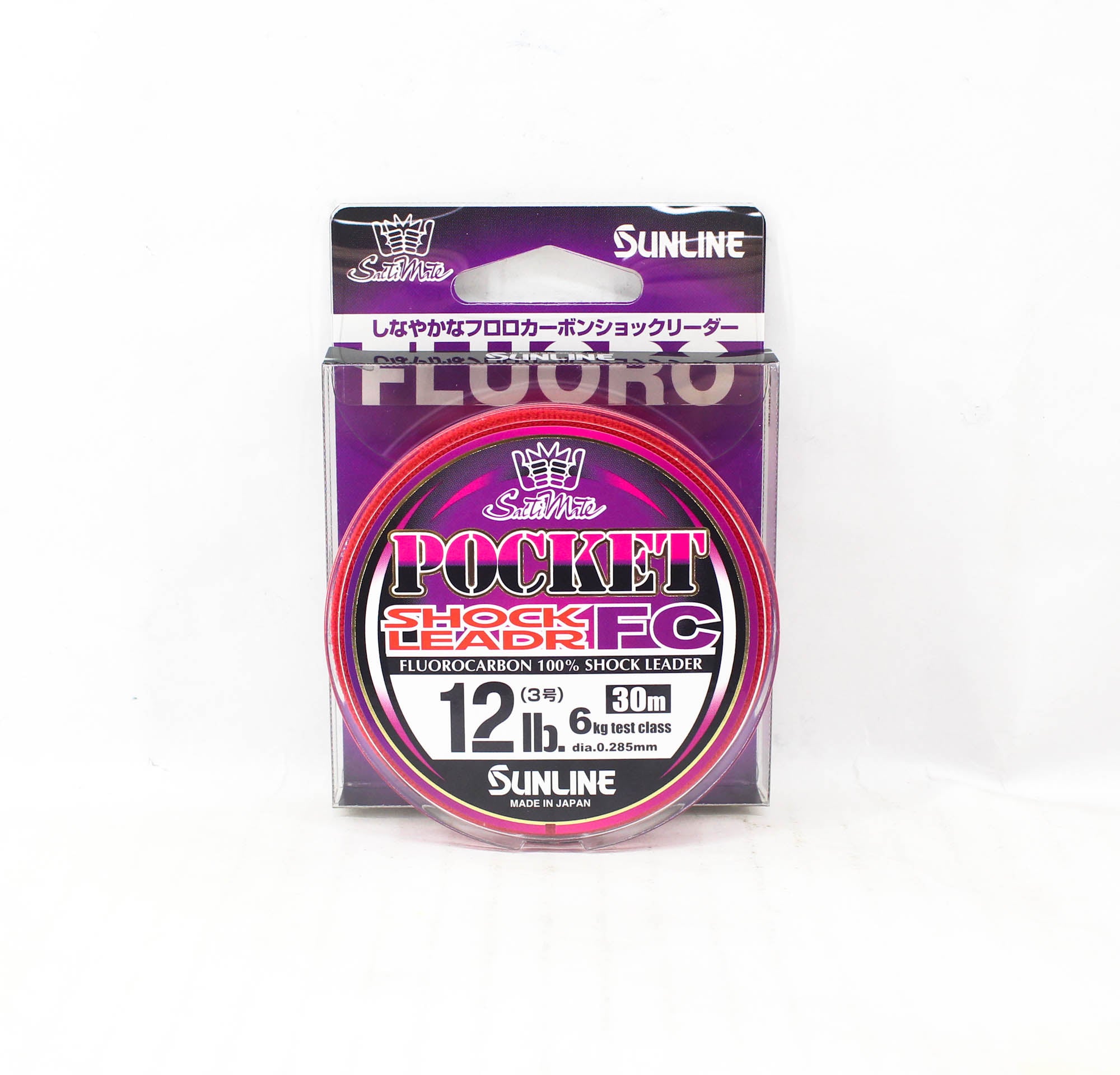 Sunline Fluorocarbon Leader Pocket FC Shock 30m #3 12lb 0.285mm (6534)