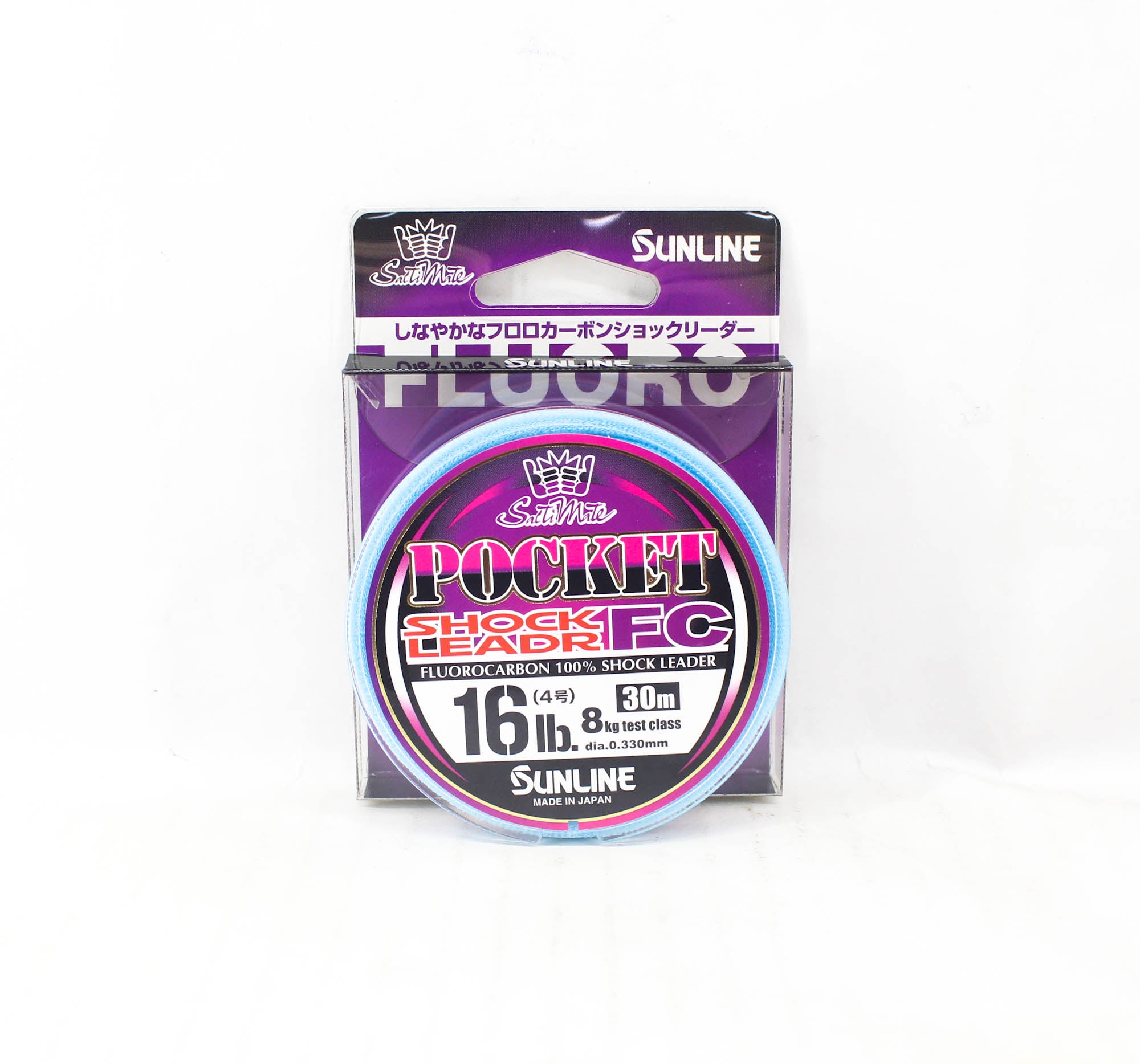 Sunline Fluorocarbon Leader Pocket FC Shock 30m #4 16lb 0.330mm (6541)