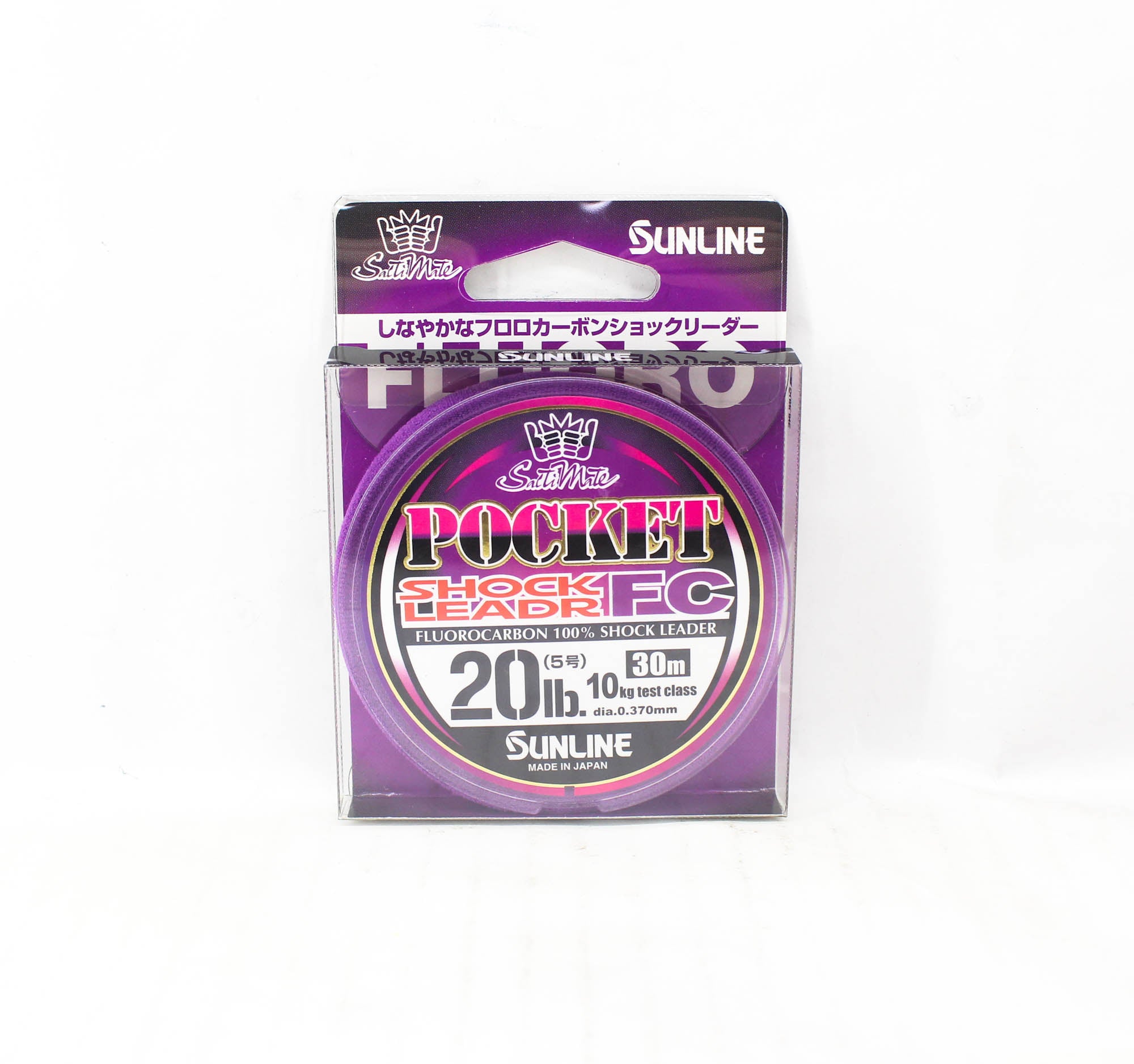 Sunline Fluorocarbon Leader Pocket FC Shock 30m #5 20lb 0.370mm (6558)