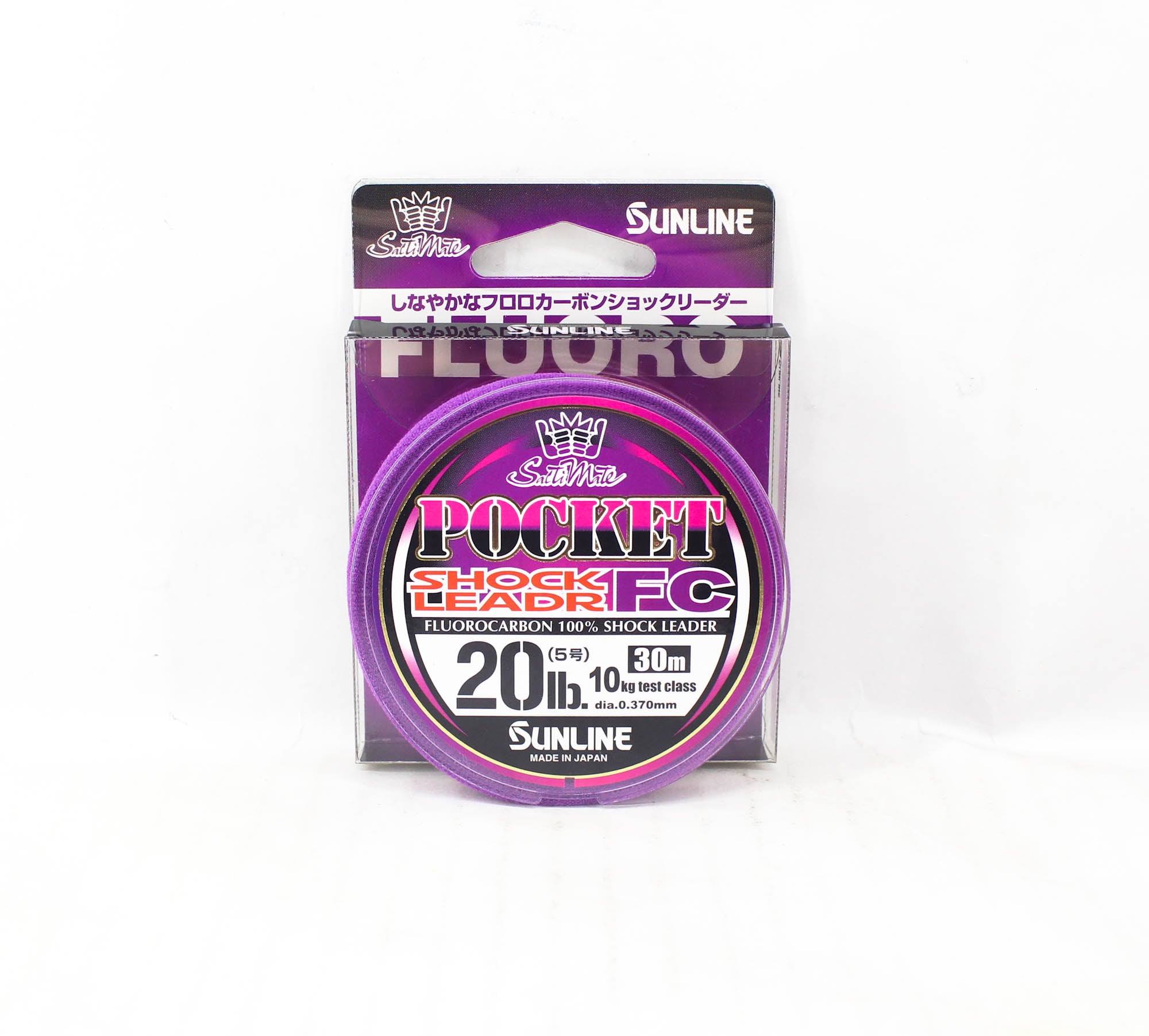Sunline Fluorocarbon Leader Pocket FC Shock 30m #5 20lb 0.370mm (6558)