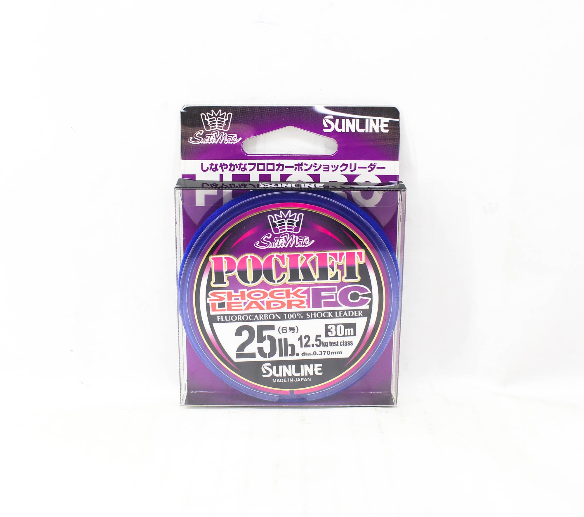 Sunline Fluorocarbon Leader Pocket FC Shock 30m #6 25lb 0.370mm (6565)