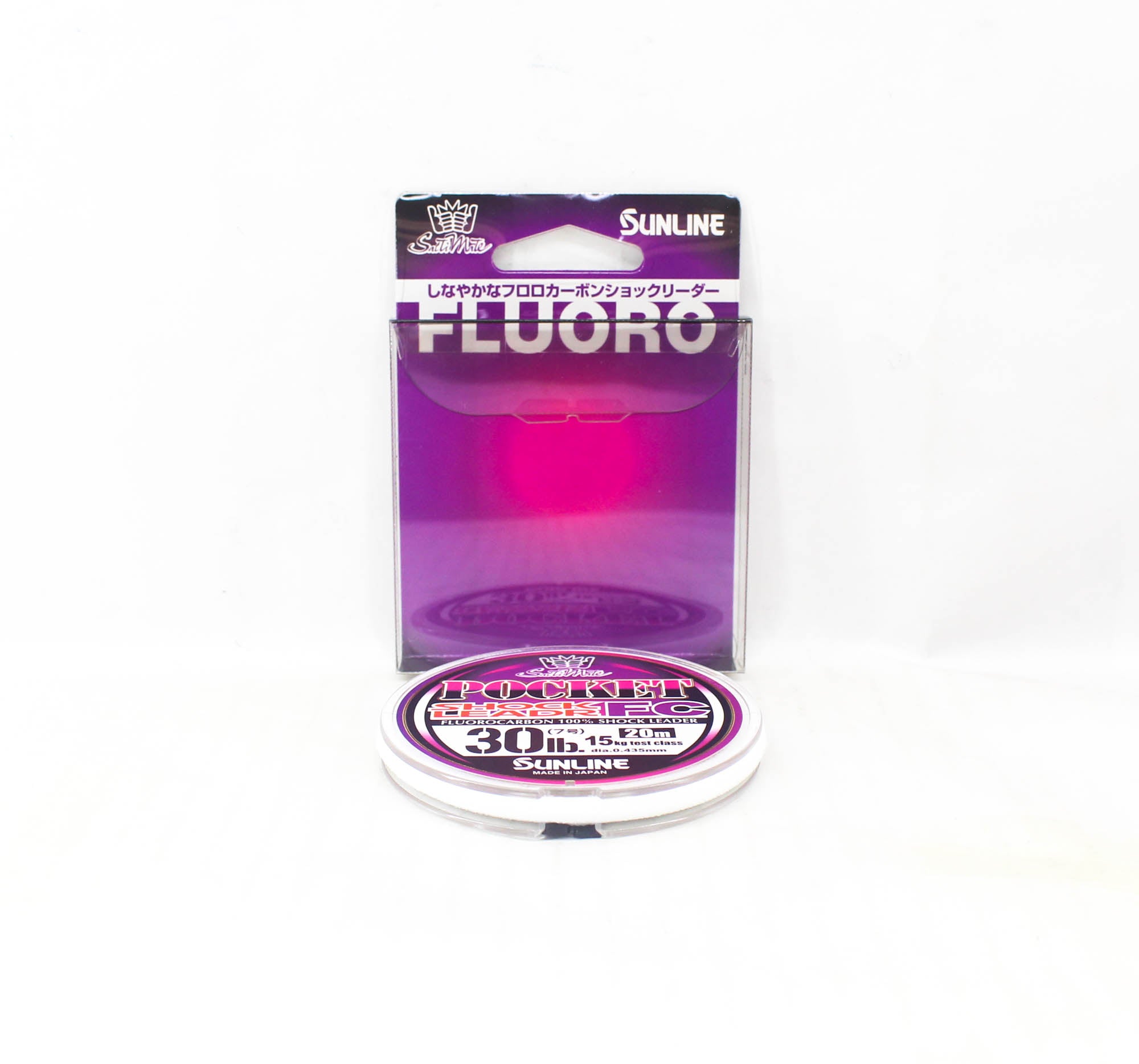 Sunline Fluorocarbon Leader Pocket FC Shock 20m #7 30lb 0.435mm (6572)