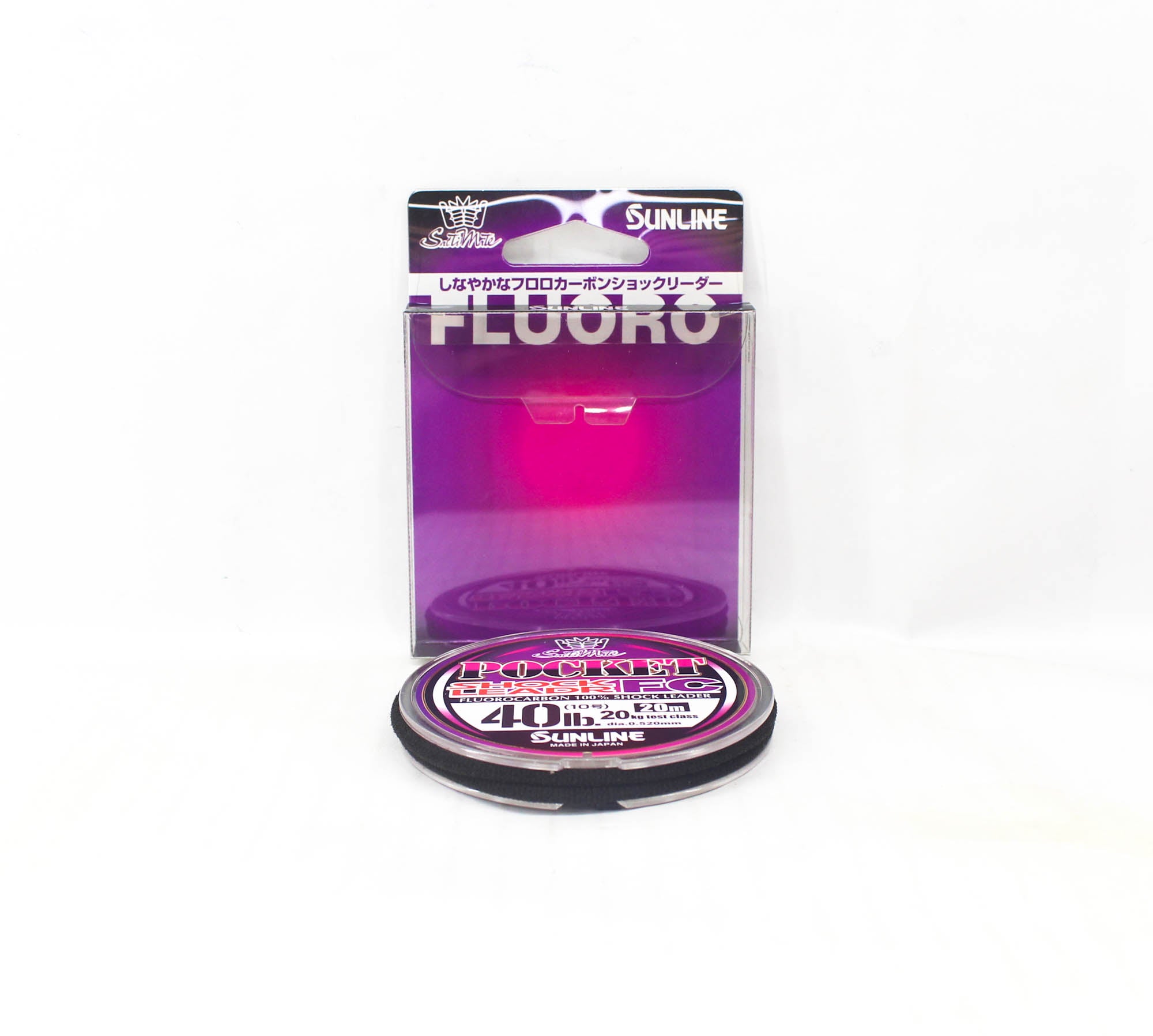 Sunline Fluorocarbon Leader Pocket FC Shock 20m #10 40lb 0.52mm (6596)