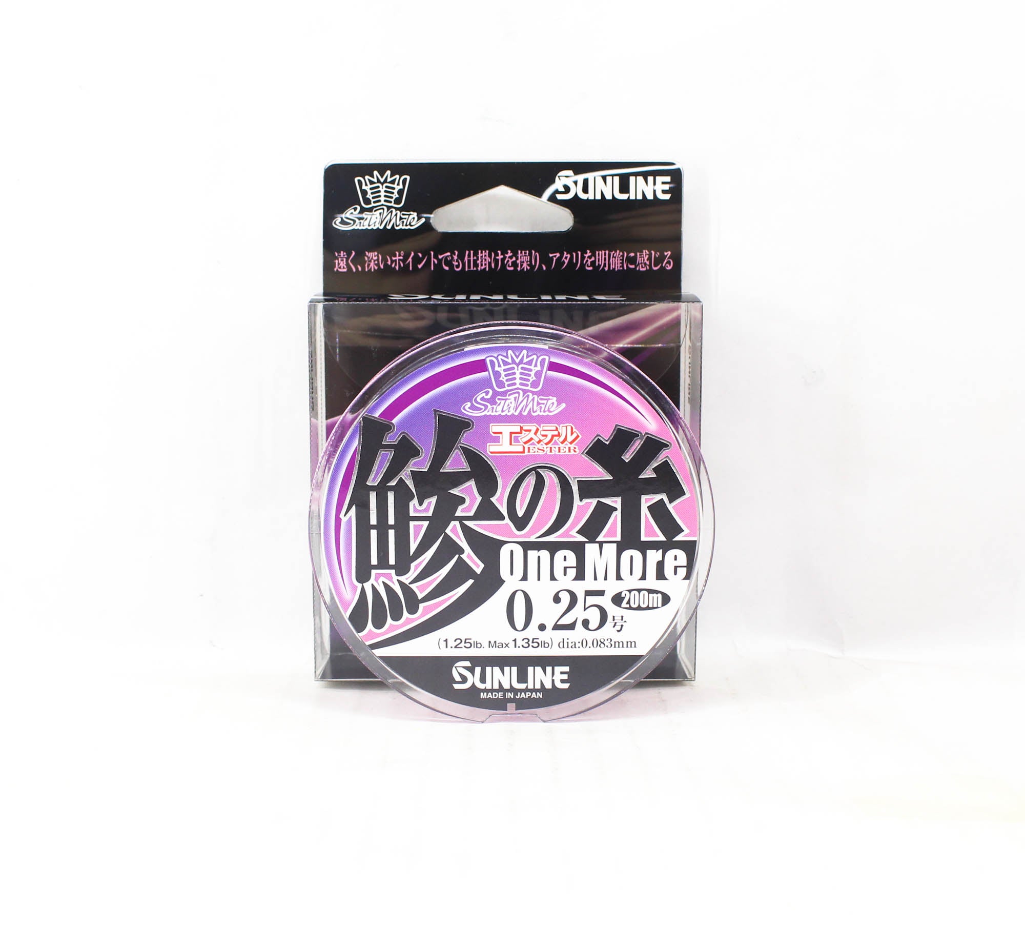 Sunline Ester Line Aji No Ito One More 200m #0.25 1.25lb 0.083mm (6770)