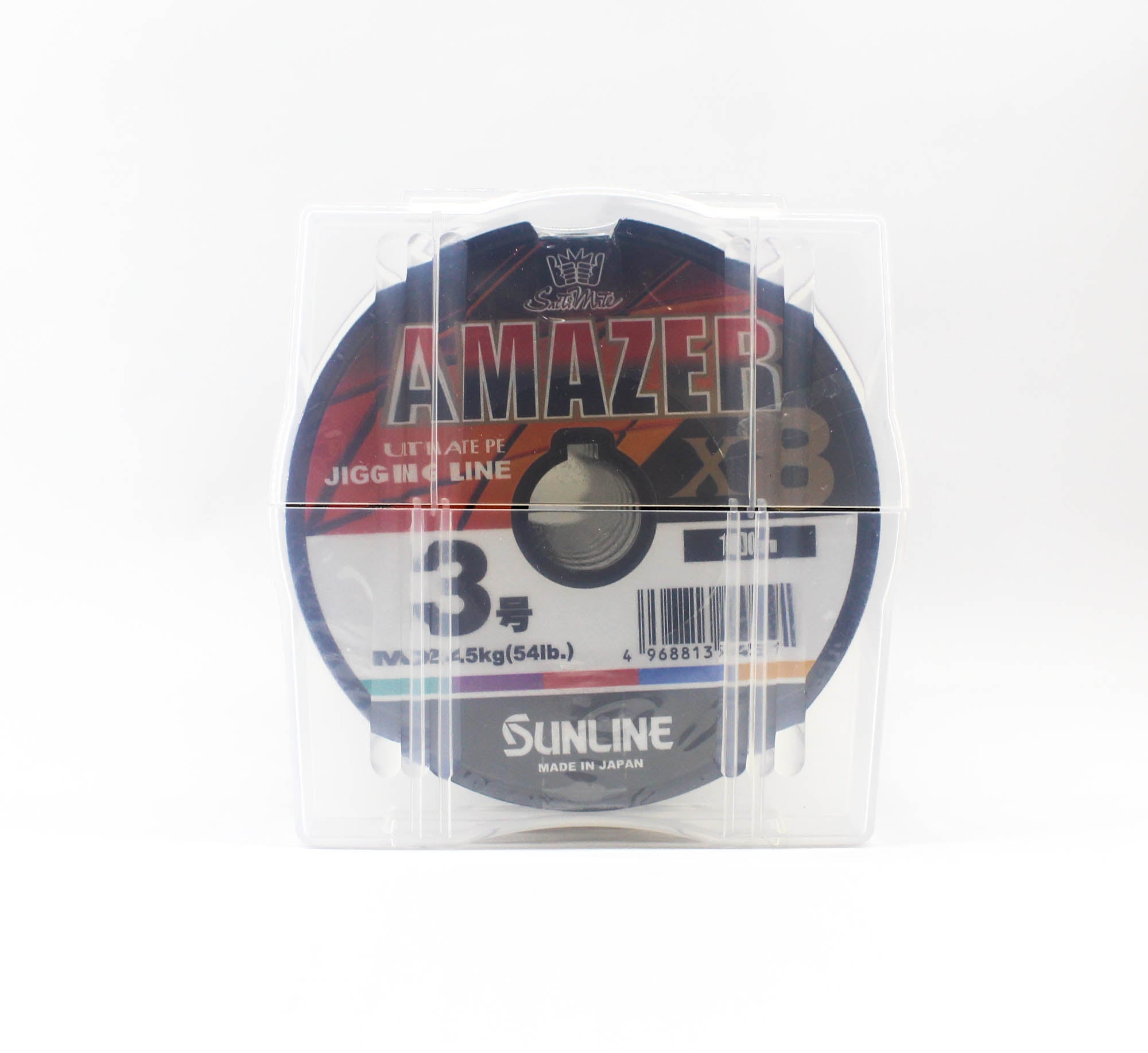 Sunline P.E Line Amazer X8 HG Jigging 1200M P.E 3 54lb Multi (7517)