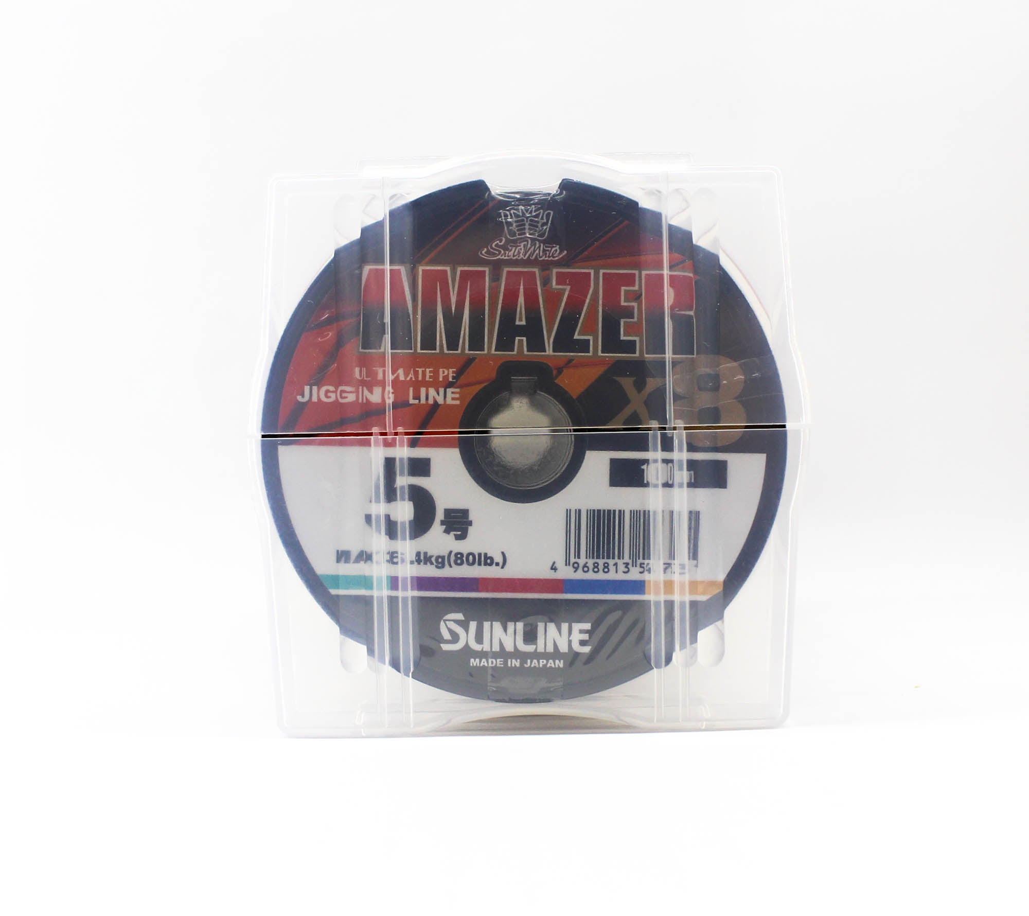 Sunline P.E Line Amazer X8 HG Jigging 1200M P.E 5 80lb Multi (7531)