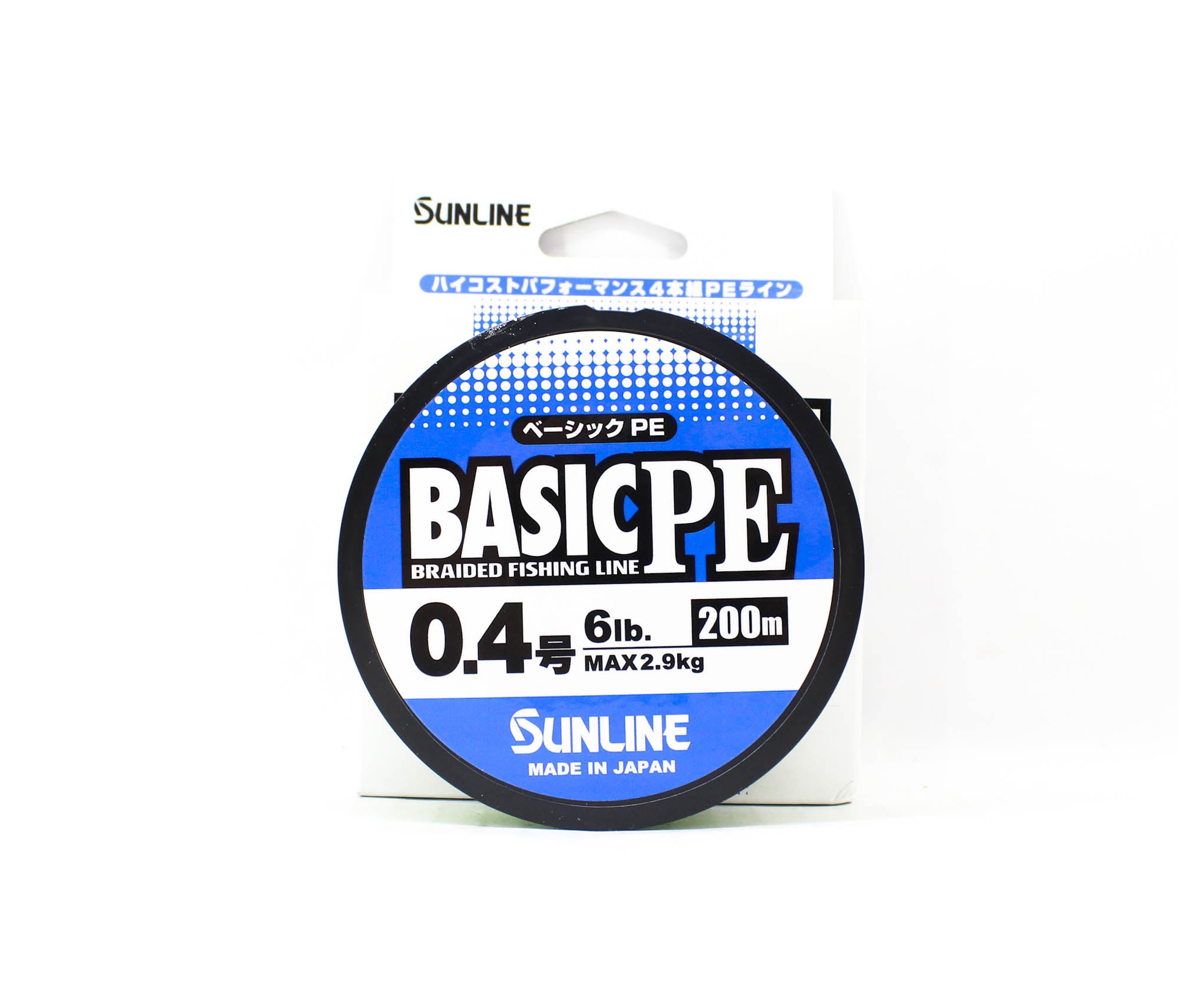 Sunline P.E Line X4 Basic P.E HG 200m P.E 0.4 6lb LG (7876)