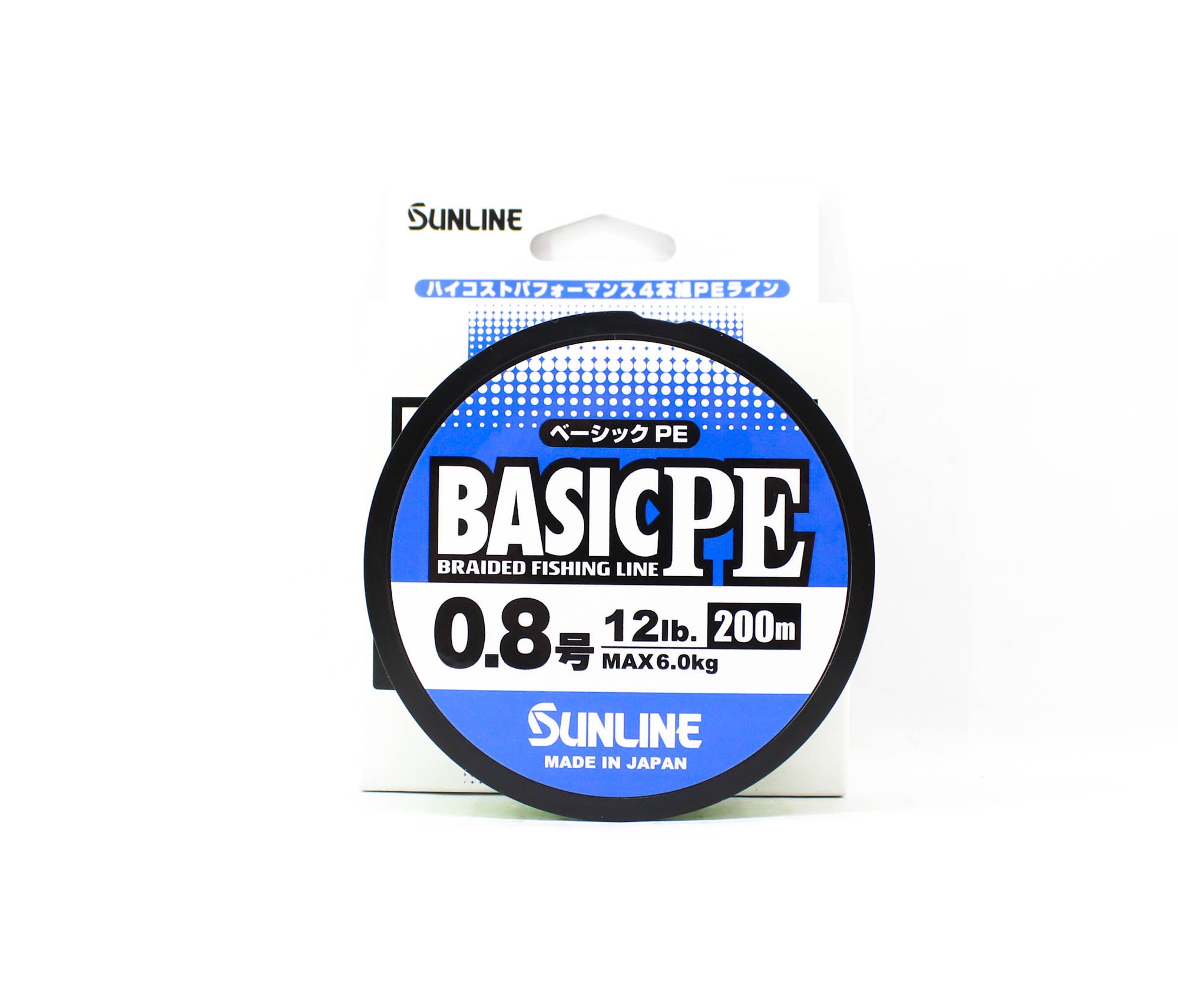 Sunline P.E Line X4 Basic P.E HG 200m P.E 0.8 12lb LG (7906)