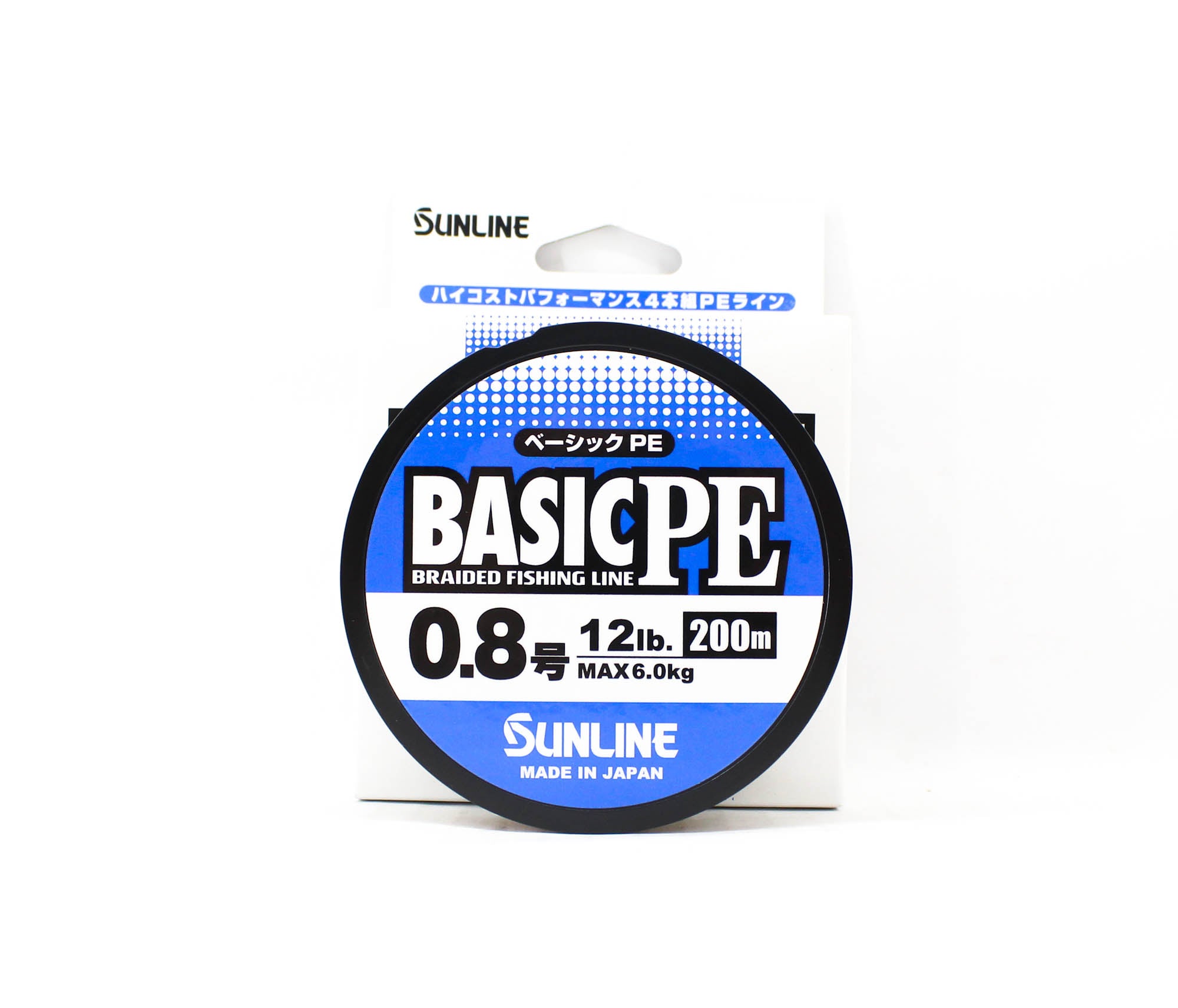 Sunline P.E Line X4 Basic P.E HG 200m P.E 0.8 12lb 5C (7982)