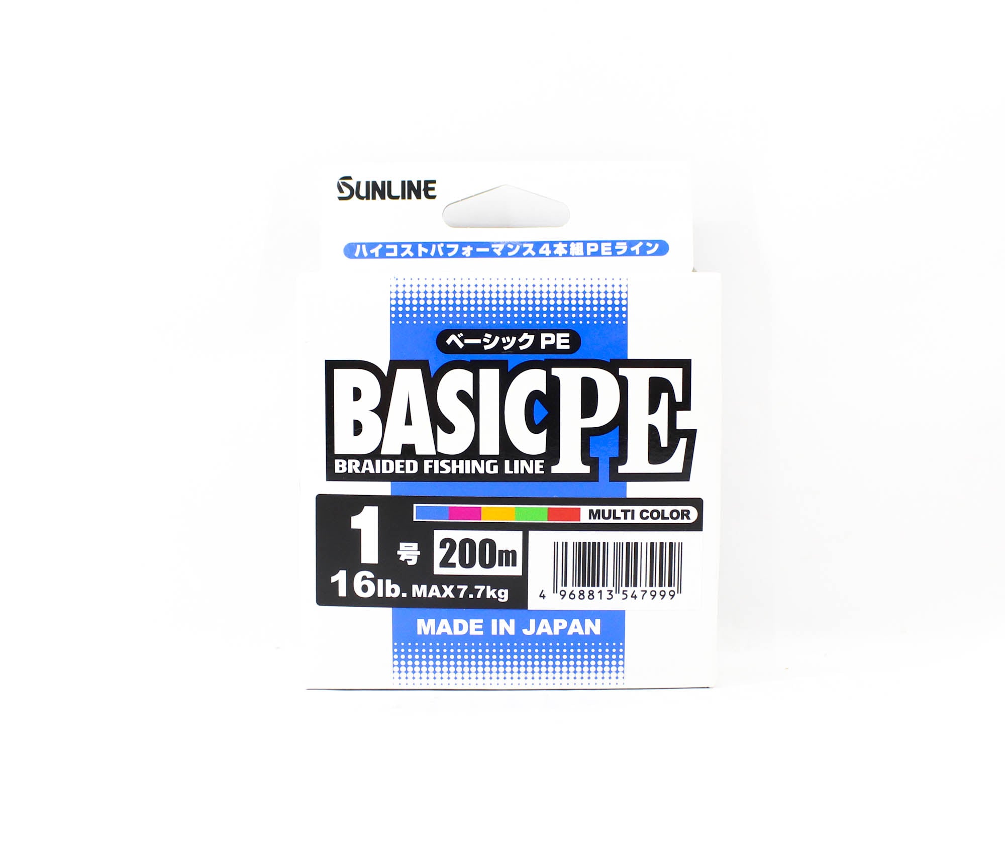 Sunline P.E Line X4 Basic P.E HG 200m P.E 1 16lb 5C (7999)