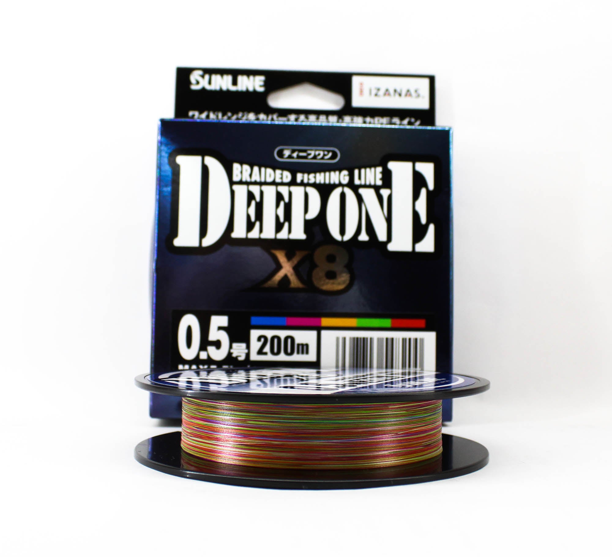 Sunline P.E Line X8 Deep One HG 200M P.E 0.5 12lb Multi (8200)