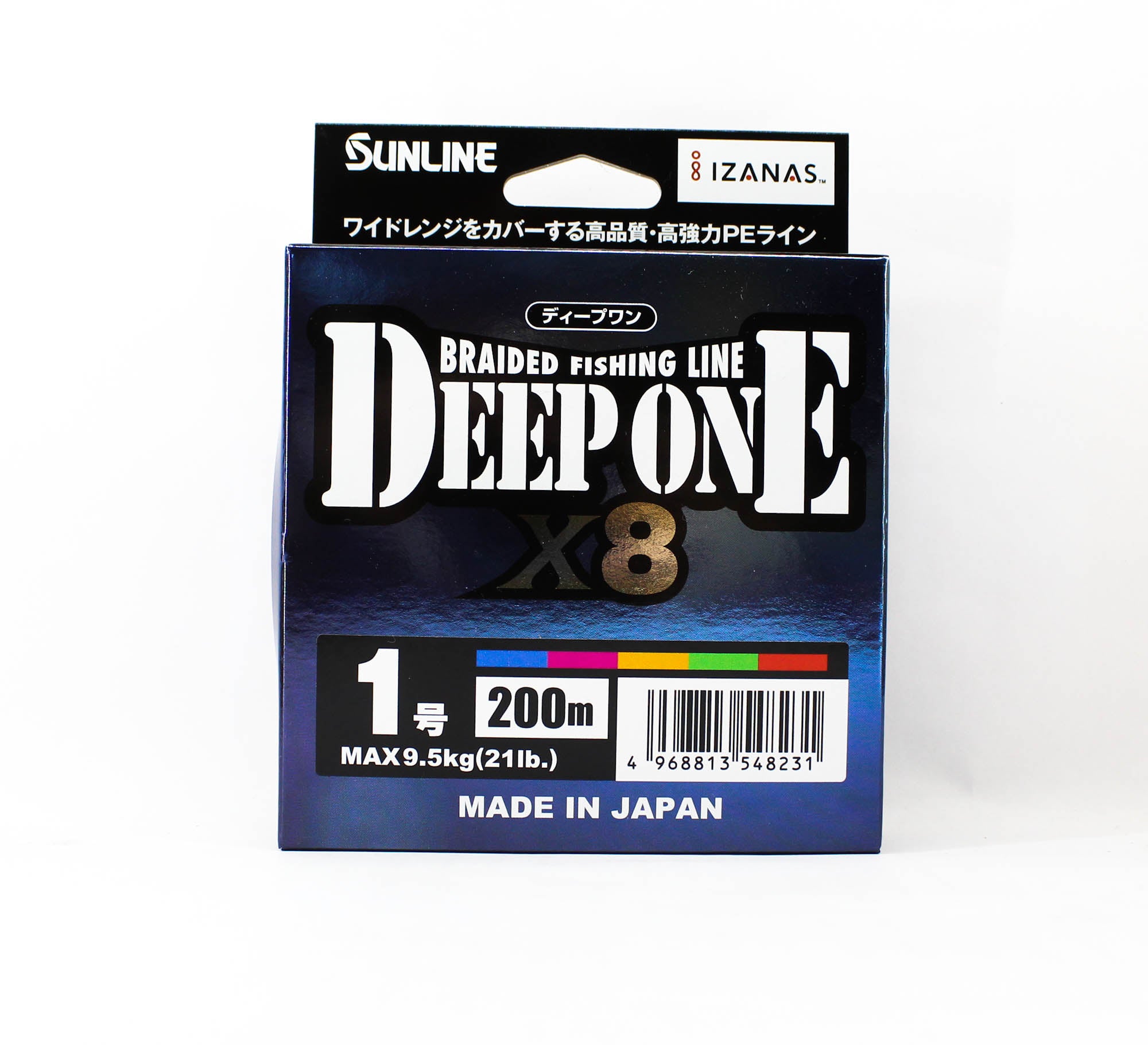 Sunline P.E Line X8 Deep One HG 200M P.E 1 21lb Multi (8231)