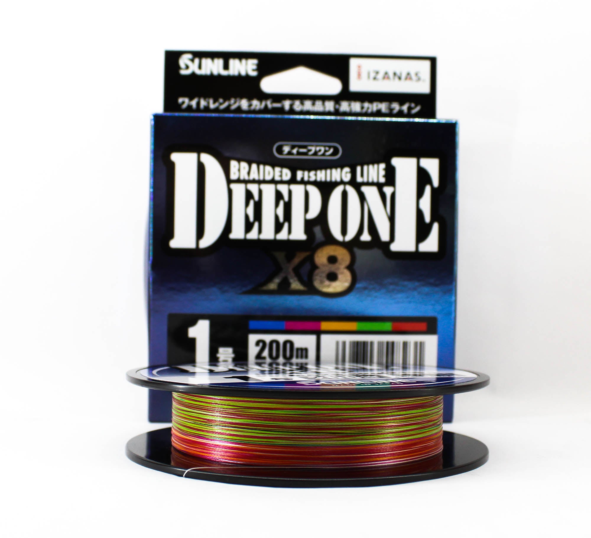Sunline P.E Line X8 Deep One HG 200M P.E 1 21lb Multi (8231)