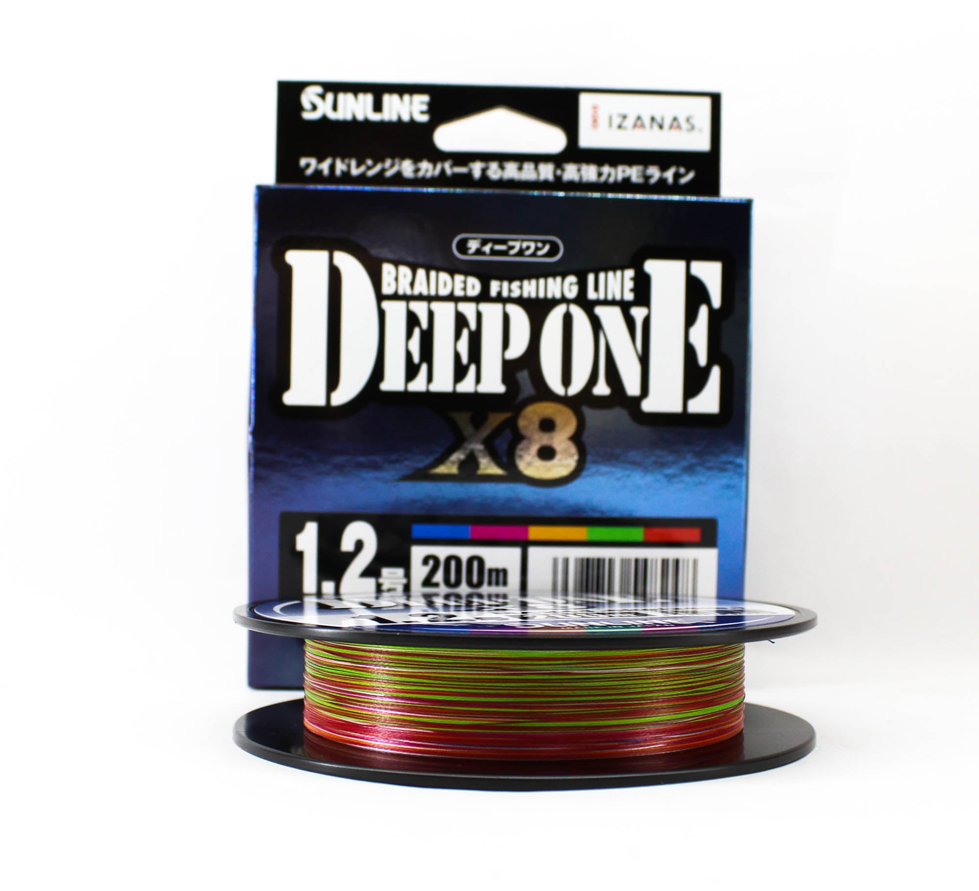 Sunline P.E Line X8 Deep One HG 200M P.E 1.2 26lb Multi (8248)
