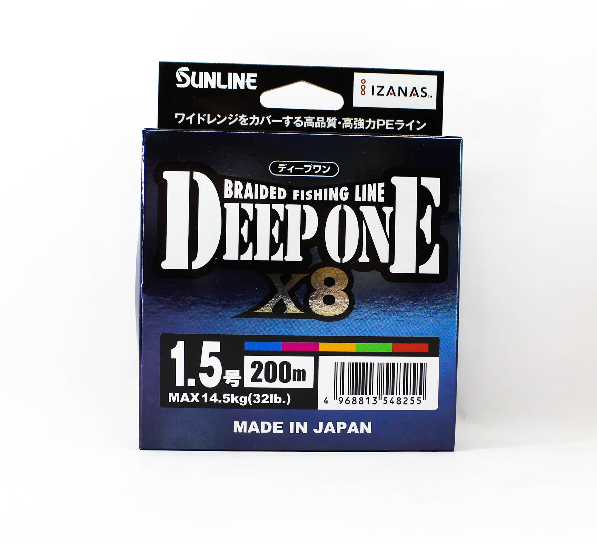 Sunline P.E Line X8 Deep One HG 200M P.E 1.5 32lb Multi (8255)
