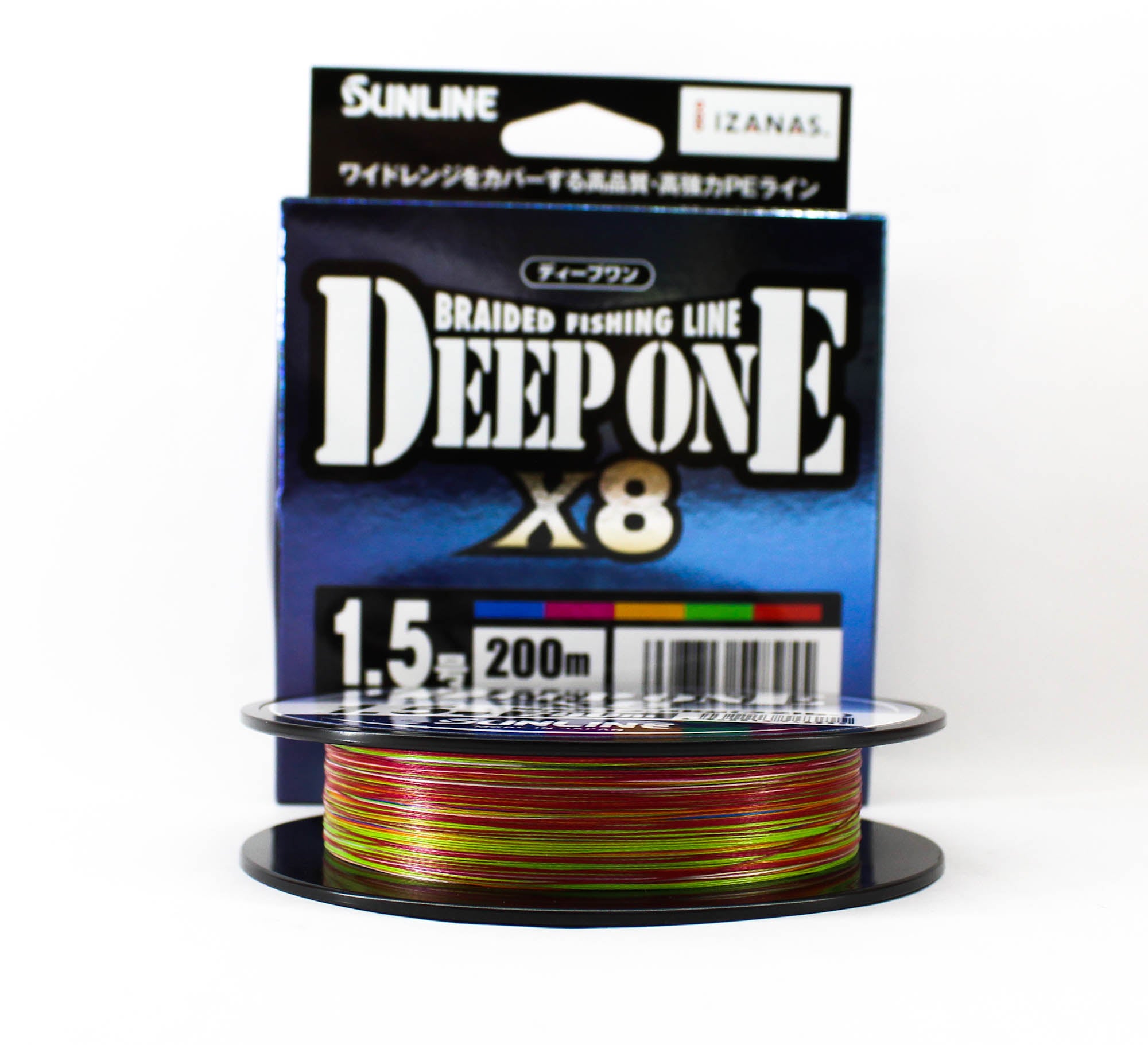 Sunline P.E Line X8 Deep One HG 200M P.E 1.5 32lb Multi (8255)
