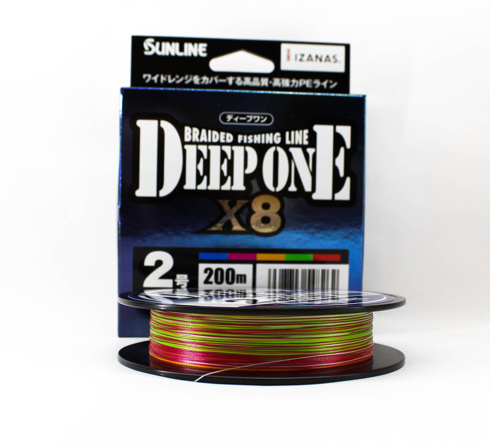 Sunline P.E Line X8 Deep One HG 200M P.E 2 38lb Multi (8262)