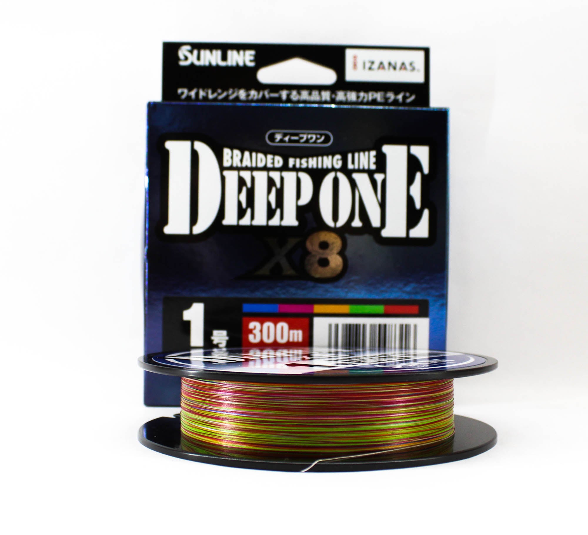 Sunline P.E Line X8 Deep One HG 300M P.E 1 21lb Multi (8316)