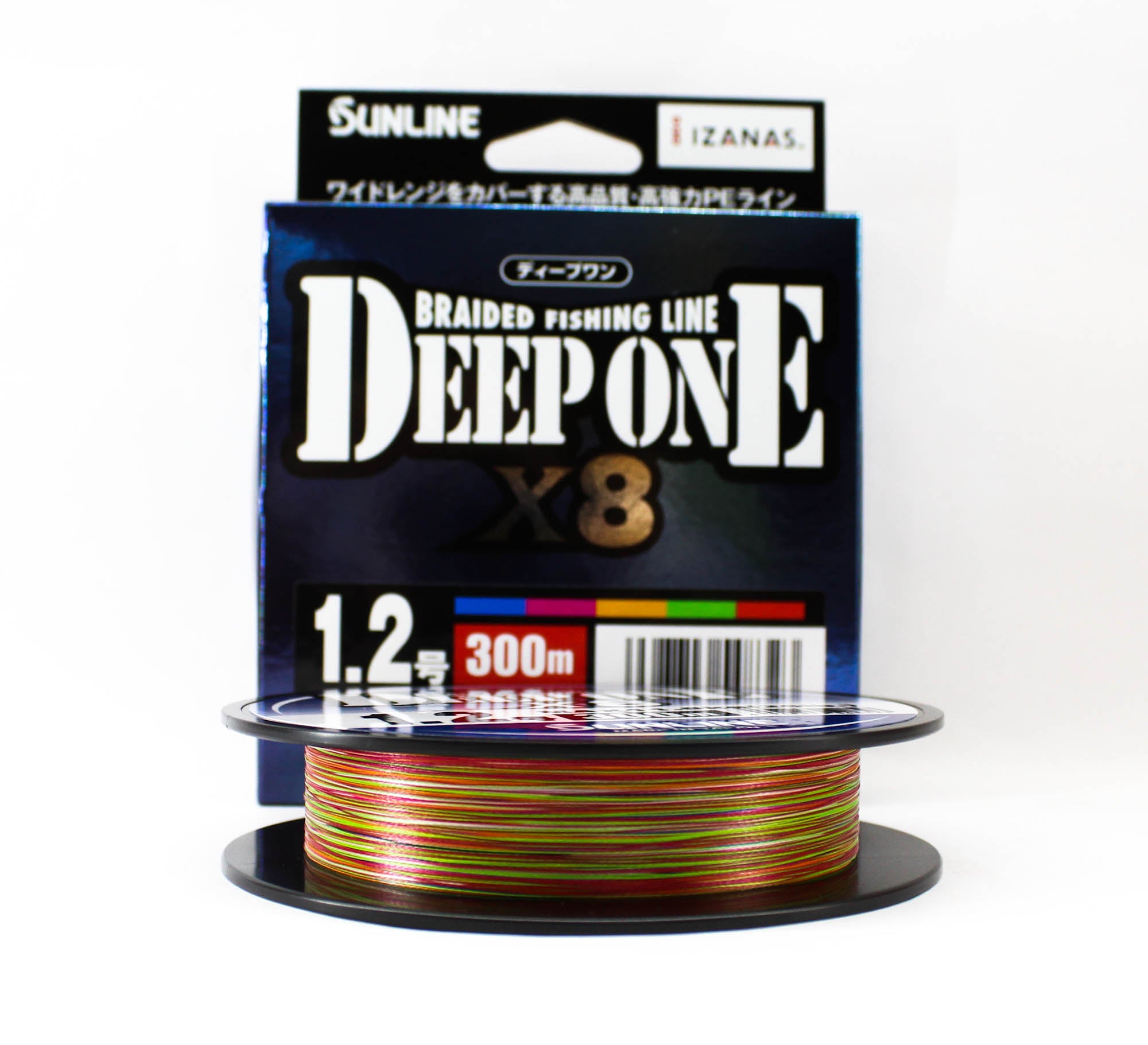 Sunline P.E Line X8 Deep One HG 300M P.E 1.2 26lb Multi (8323)
