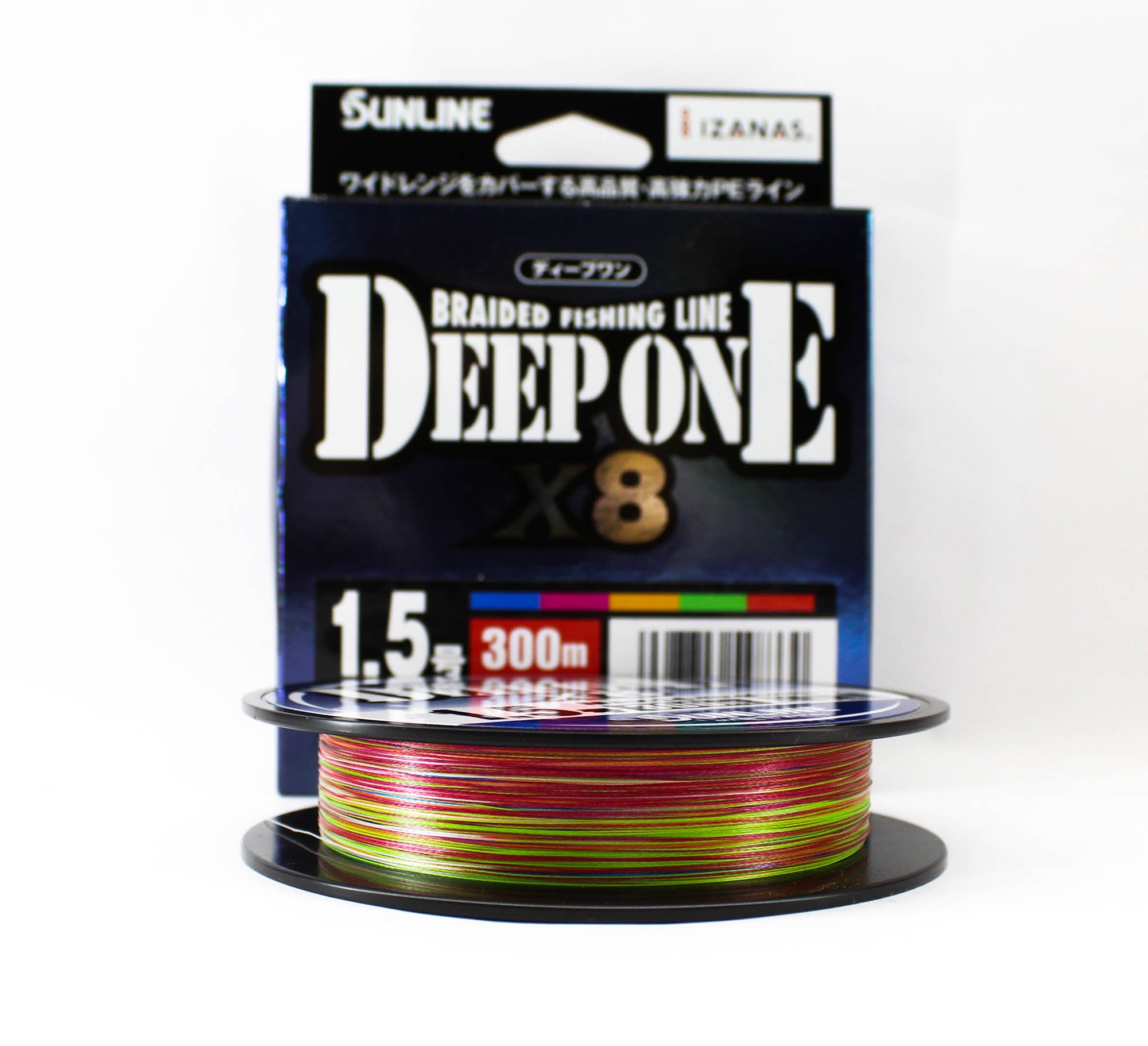 Sunline P.E Line X8 Deep One HG 300M P.E 1.5 32lb Multi (8330)