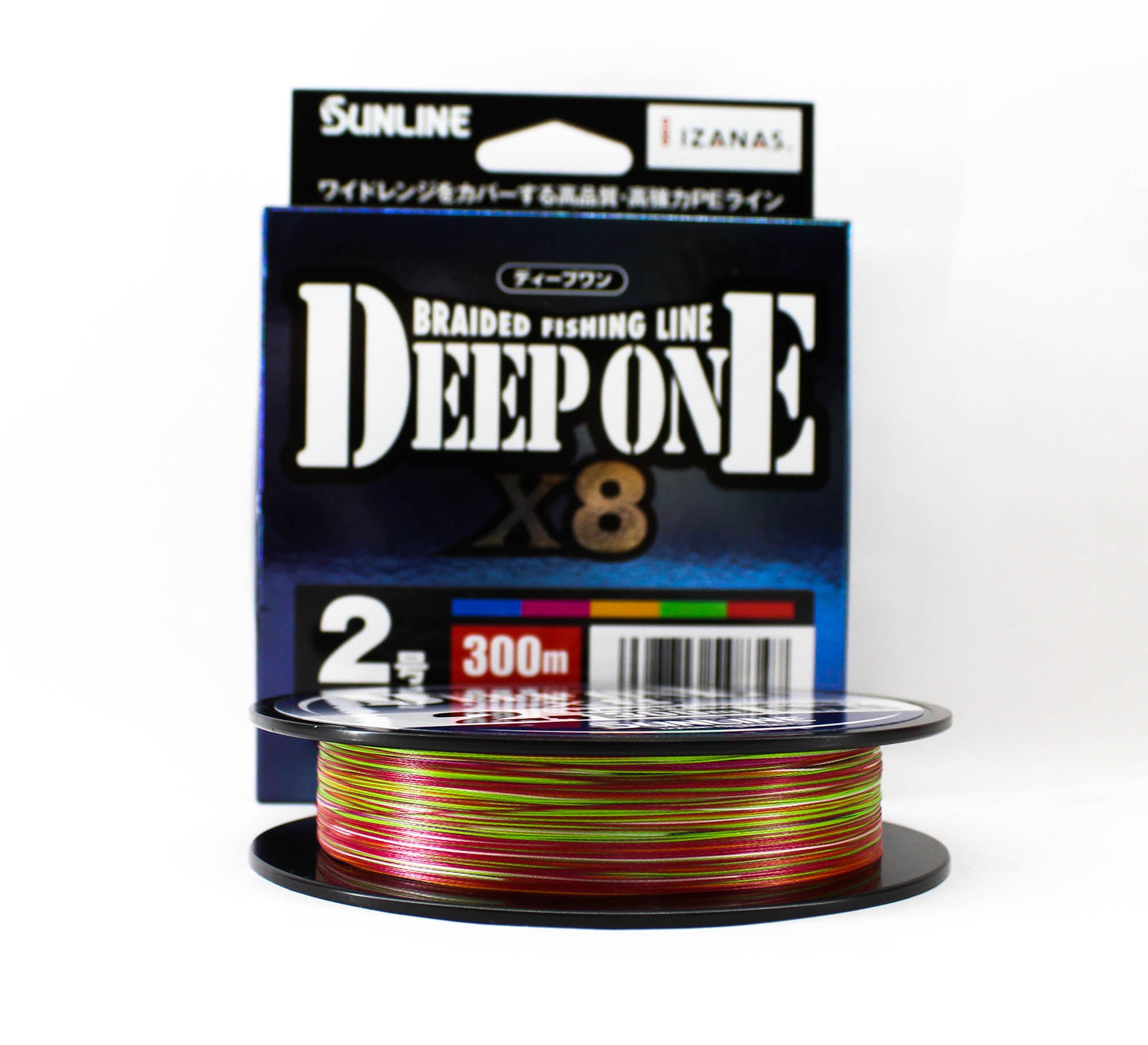 Sunline P.E Line X8 Deep One HG 300M P.E 2 38lb Multi (8347)