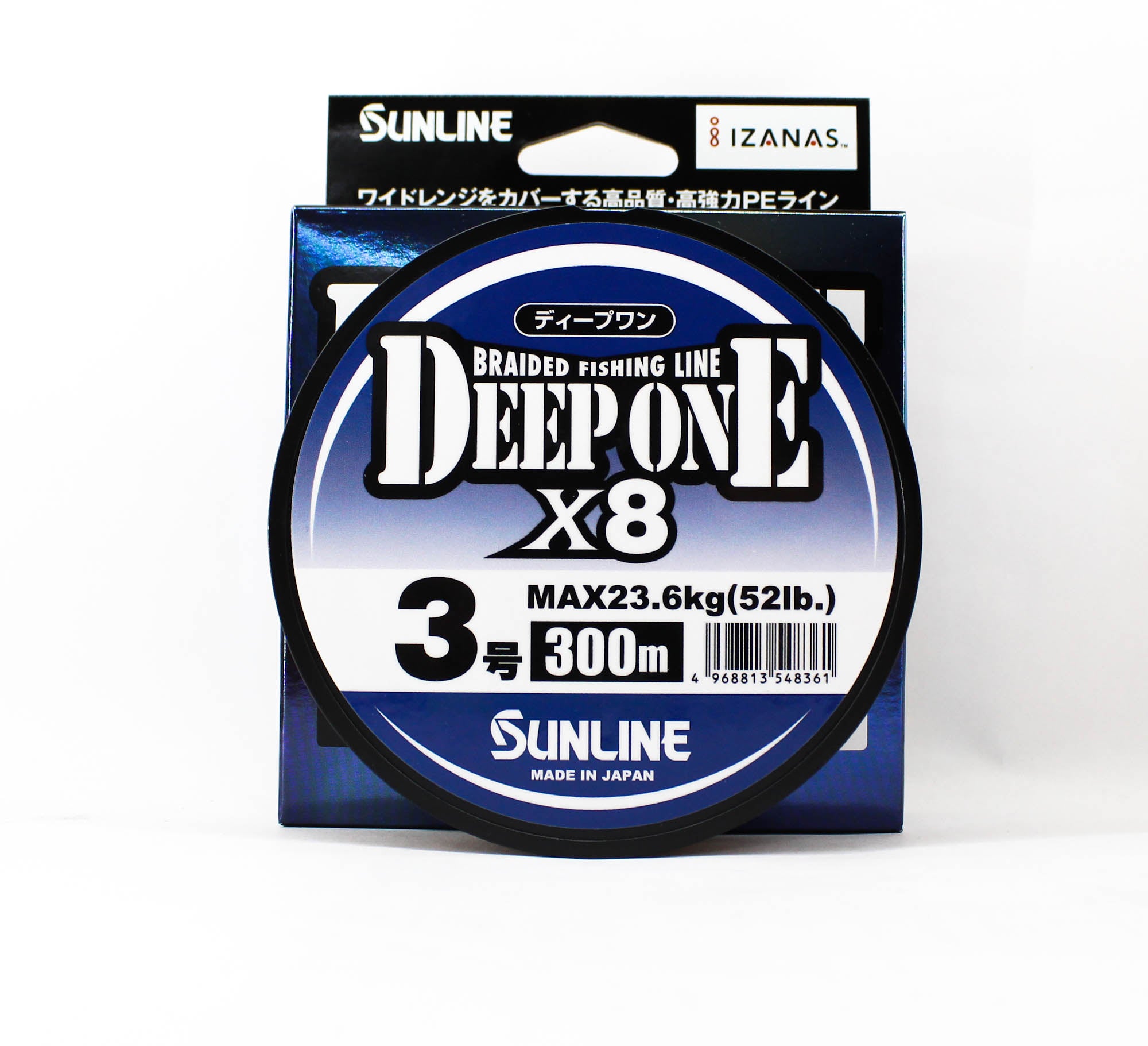 Sunline P.E Line X8 Deep One HG 300M P.E 3 52lb Multi (8361)