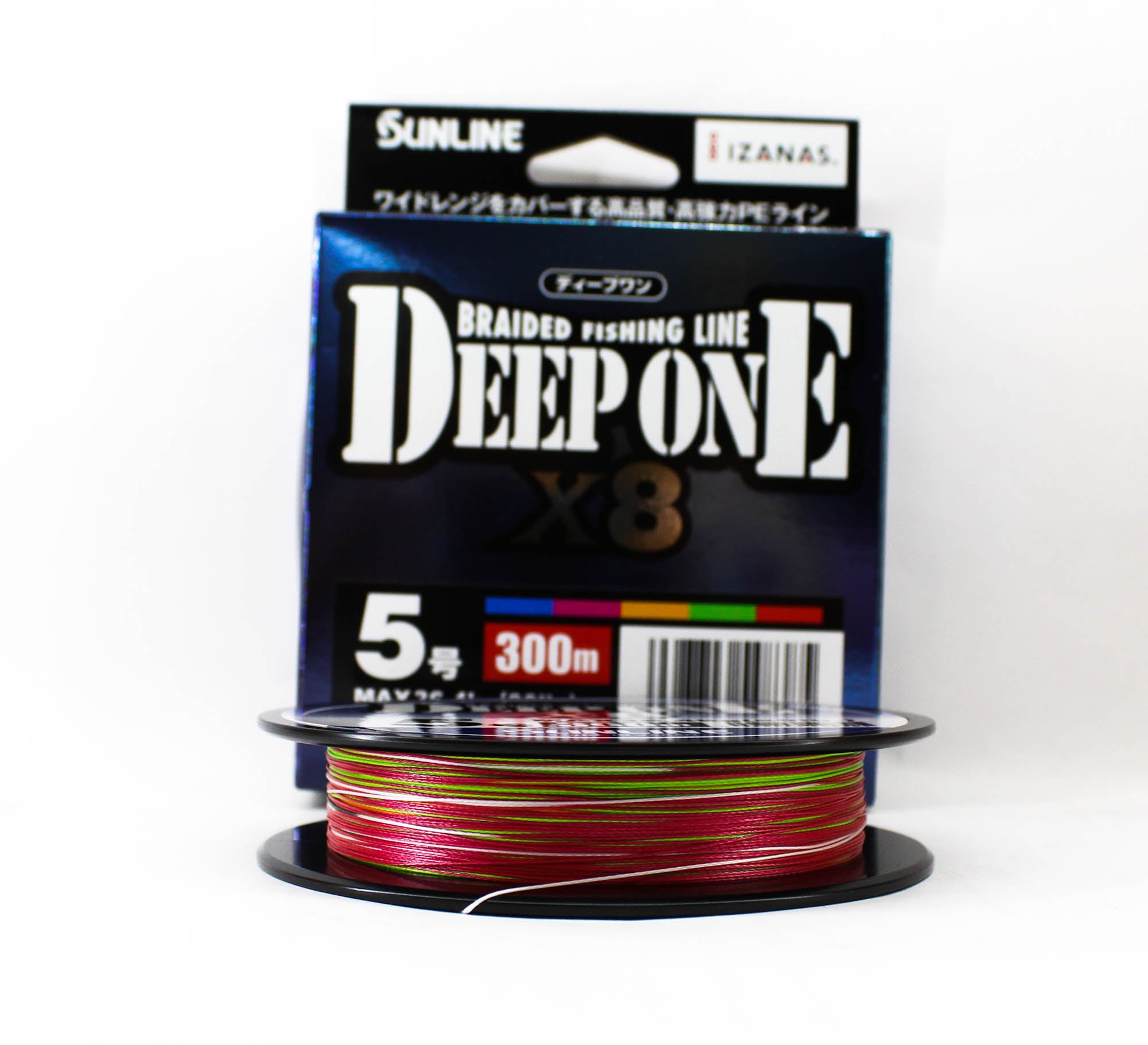 Sunline P.E Line X8 Deep One HG 300M P.E 5 80lb Multi (8385)