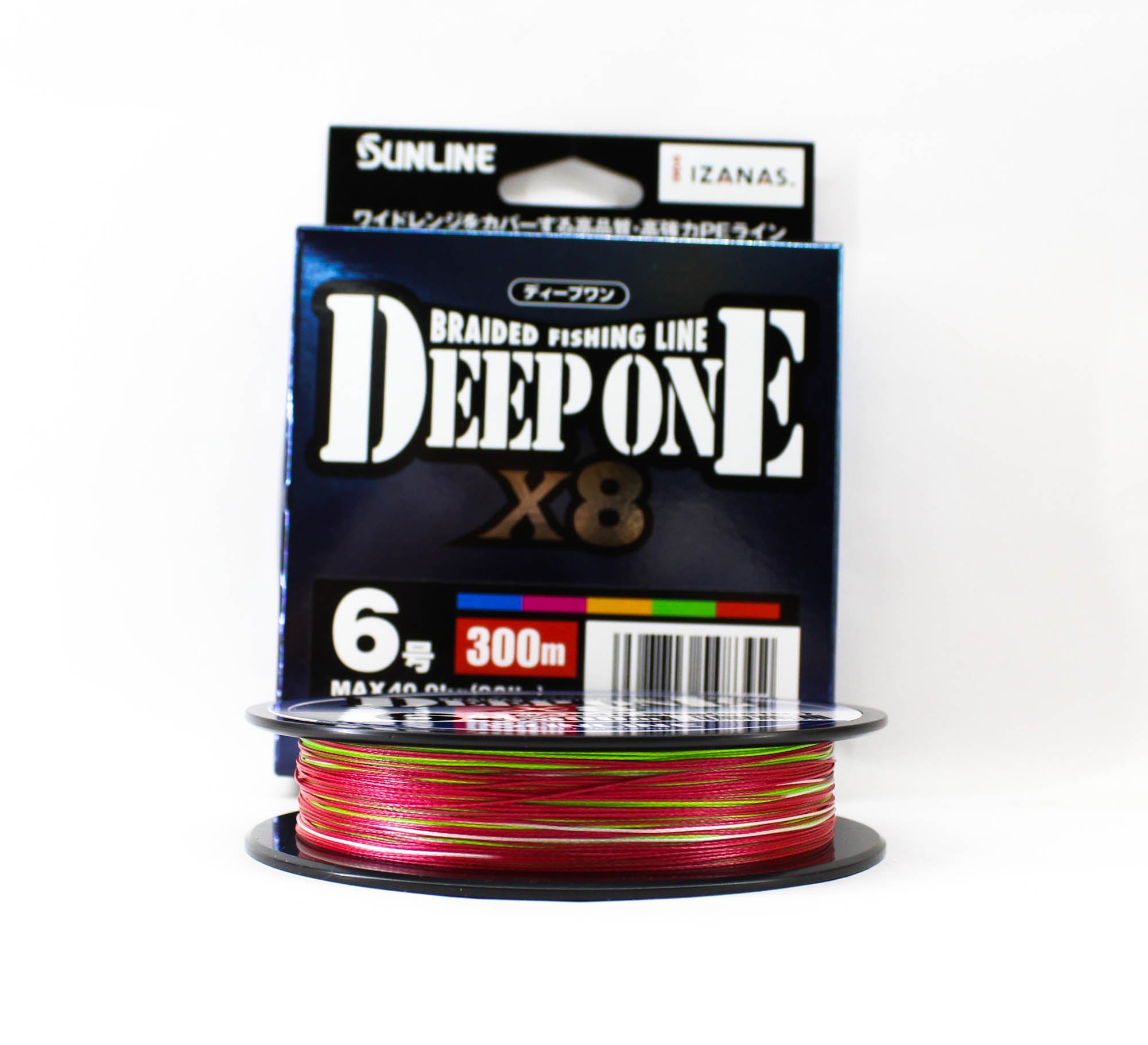 Sunline P.E Line X8 Deep One HG 300M P.E 6 90lb Multi (8392)
