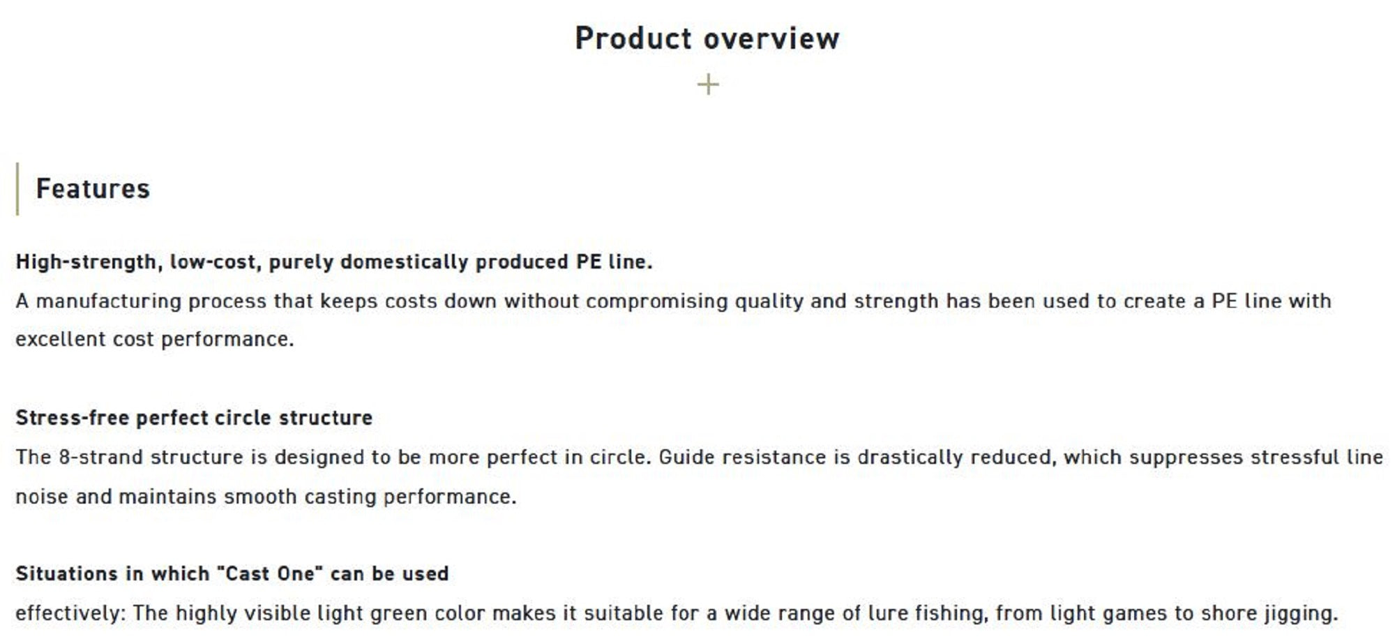 Sunline P.E Line X8 Cast One HG 200M P.E 0.5 8lb Light Green (8729)