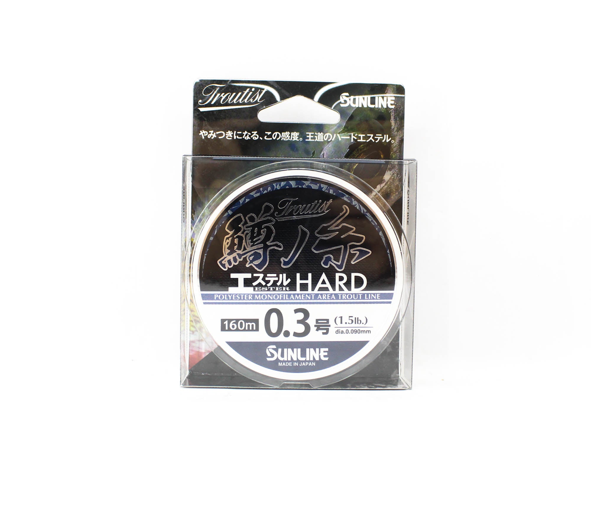 Sunline Ester Line Troutist Masu No Ito Hard 160m #0.3 1.5lb 0.09mm (9030)